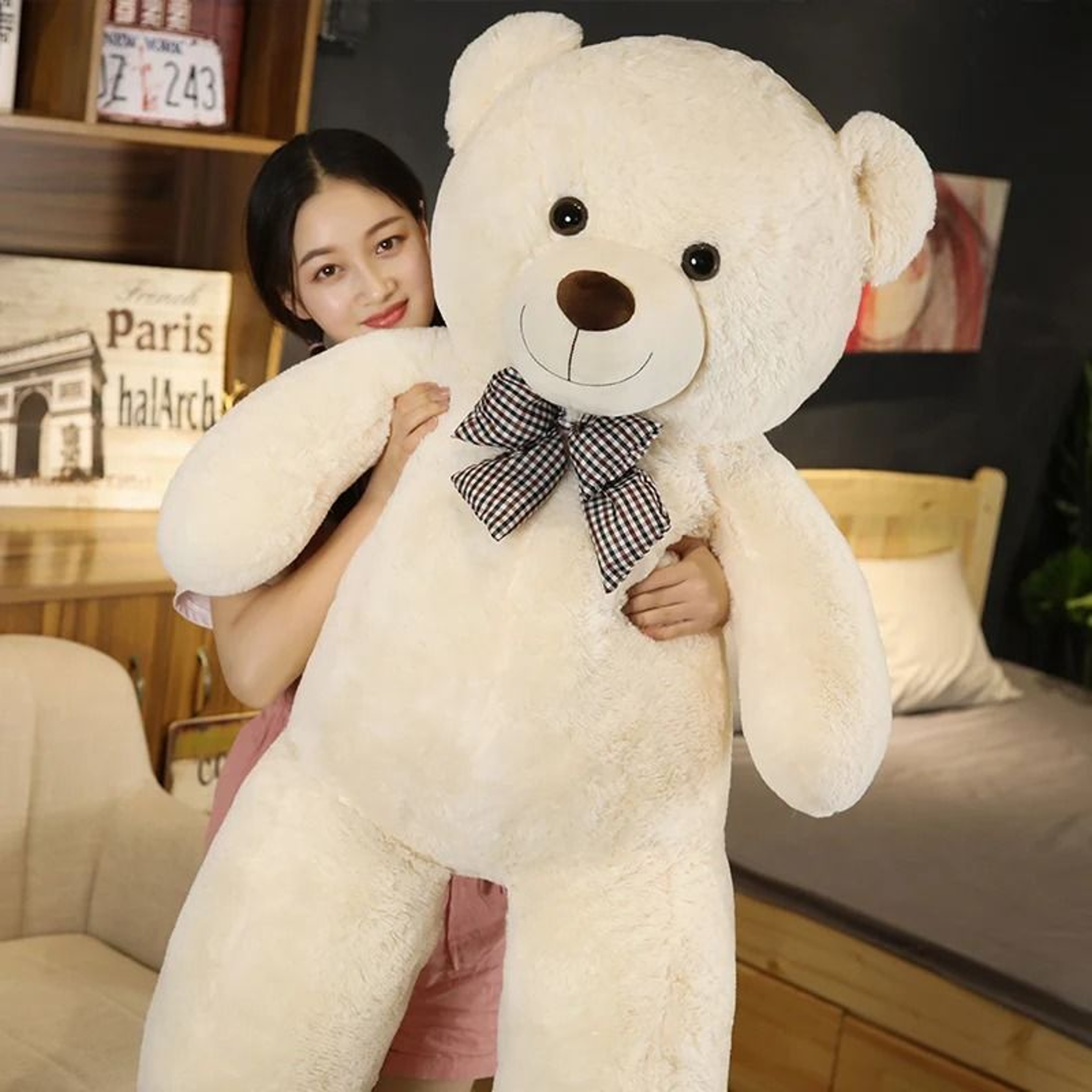 Giant Teddy Bear Plush Toy Soft Hugging Pillow 4