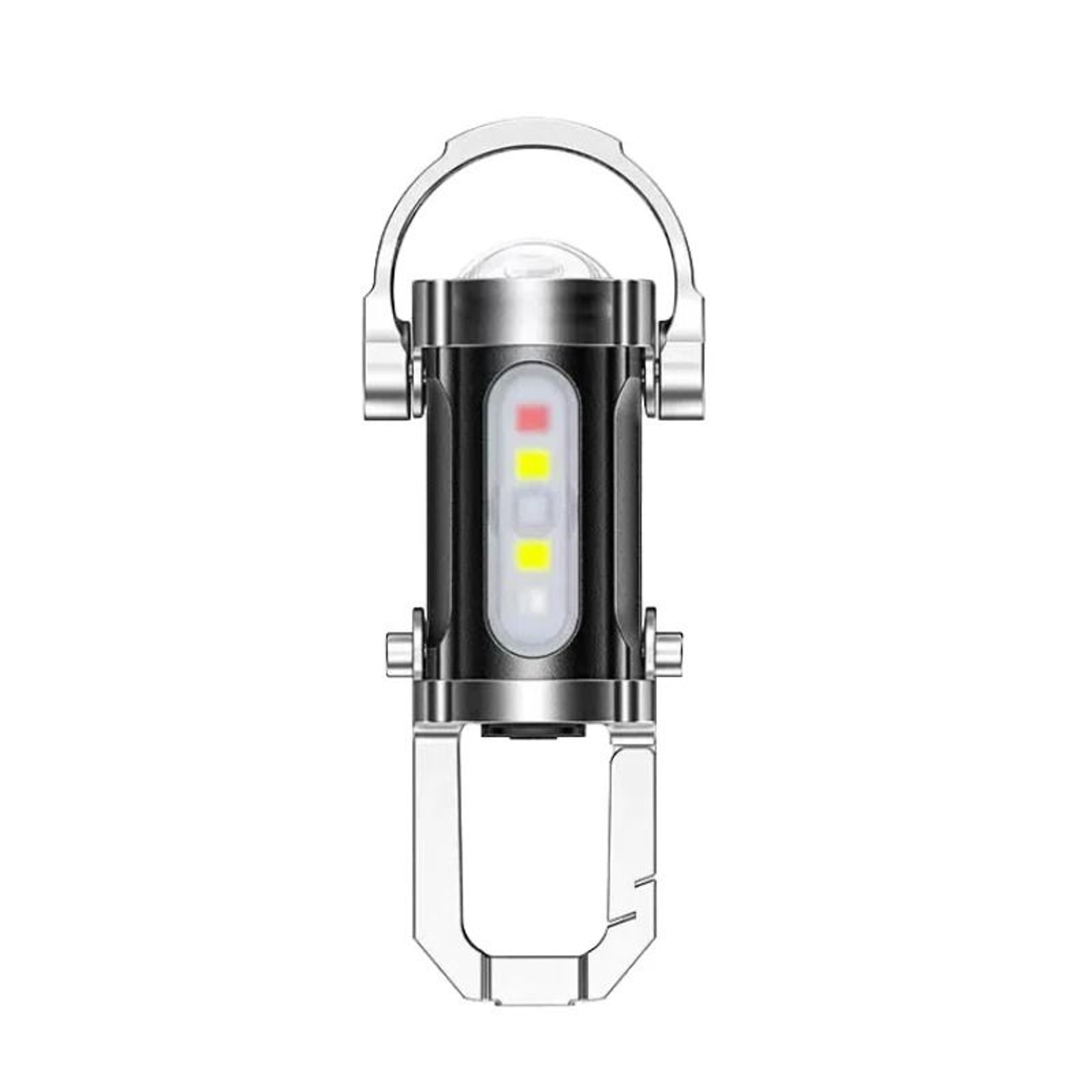 Mini COB LED Keychain Flashlight USB Rechargeable Waterproof Pocket Lamp 6