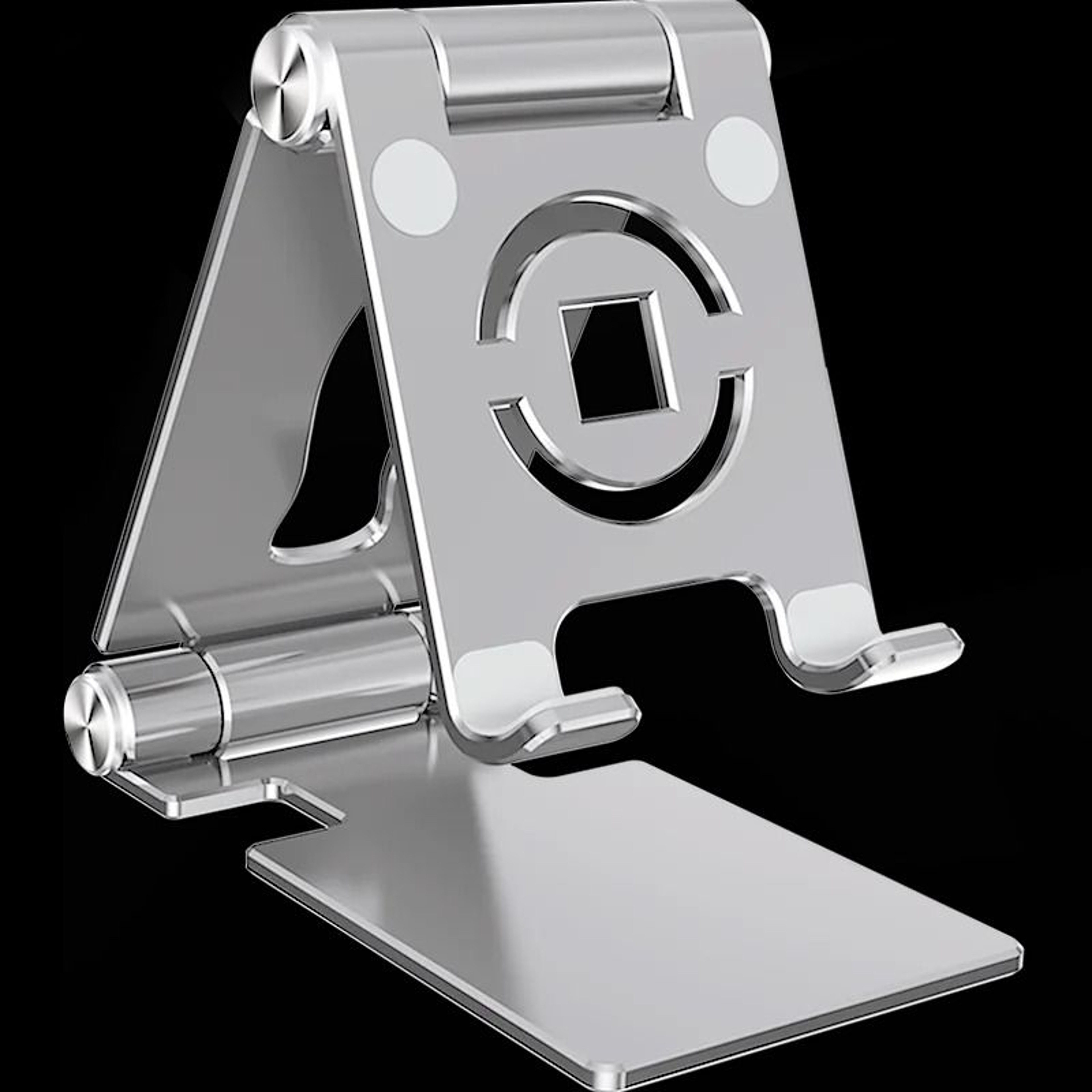 Foldable Mobile Phone And Tablet Holder 360 Degree Rotating Adjustable Stand 7