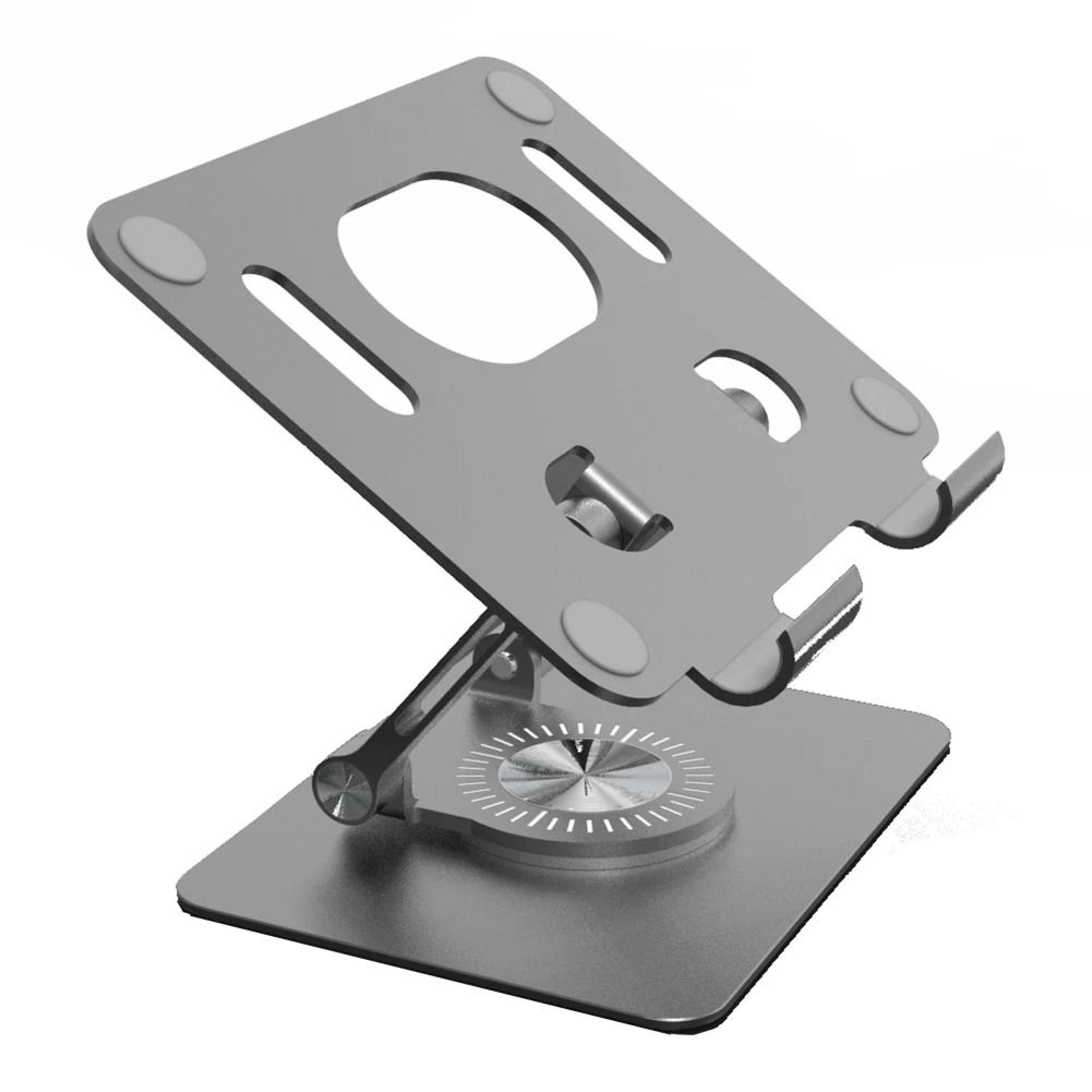 Foldable Mobile Phone And Tablet Holder 360 Degree Rotating Adjustable Stand 8