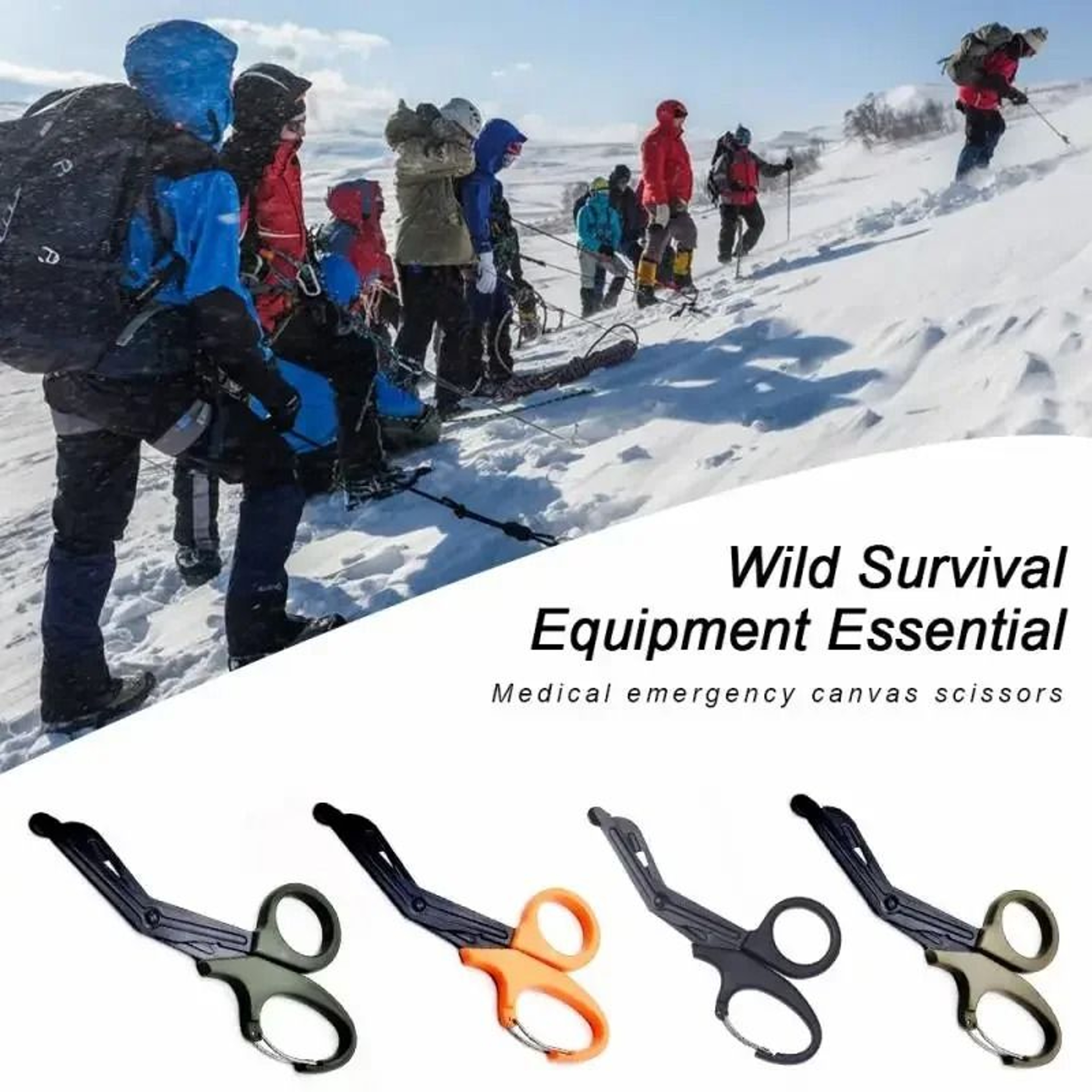 EMT Trauma Bandage Shears Medical Scissors For Emergency First Aid Tactical Rescue And Outdoor Gear 2