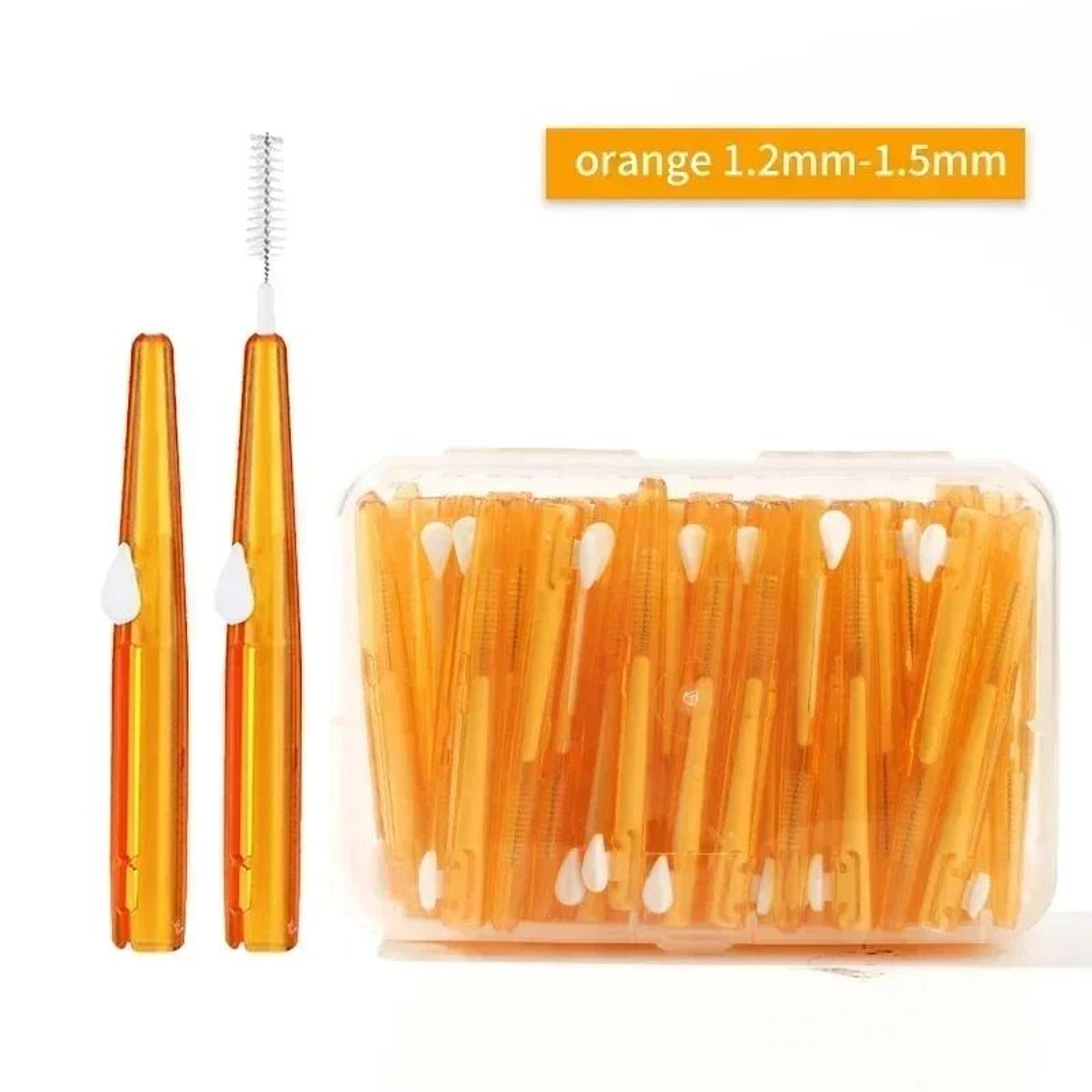 Curved Interdental Cleaning Brush Set  20 Piece Dental Care Kit 12