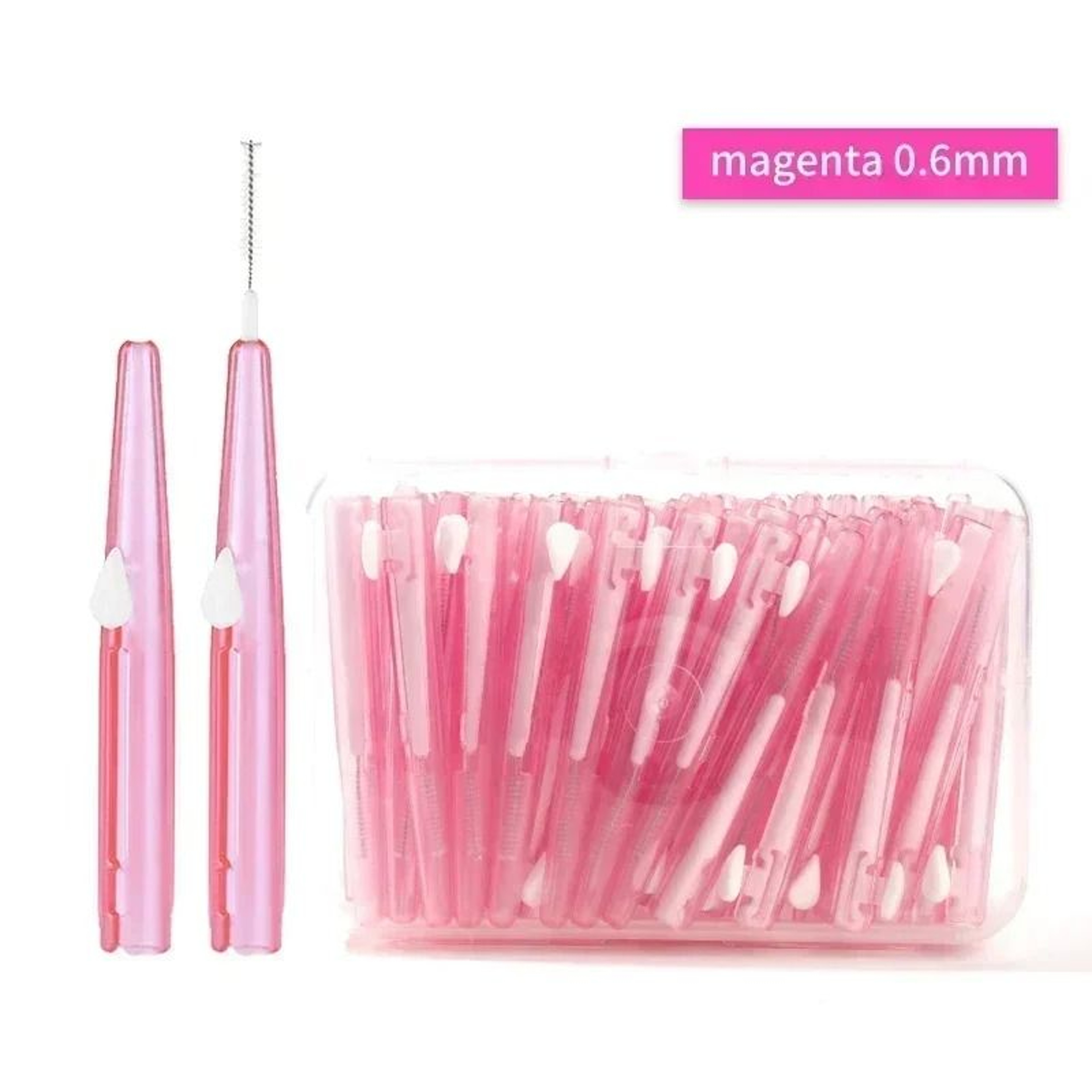Curved Interdental Cleaning Brush Set  20 Piece Dental Care Kit 8
