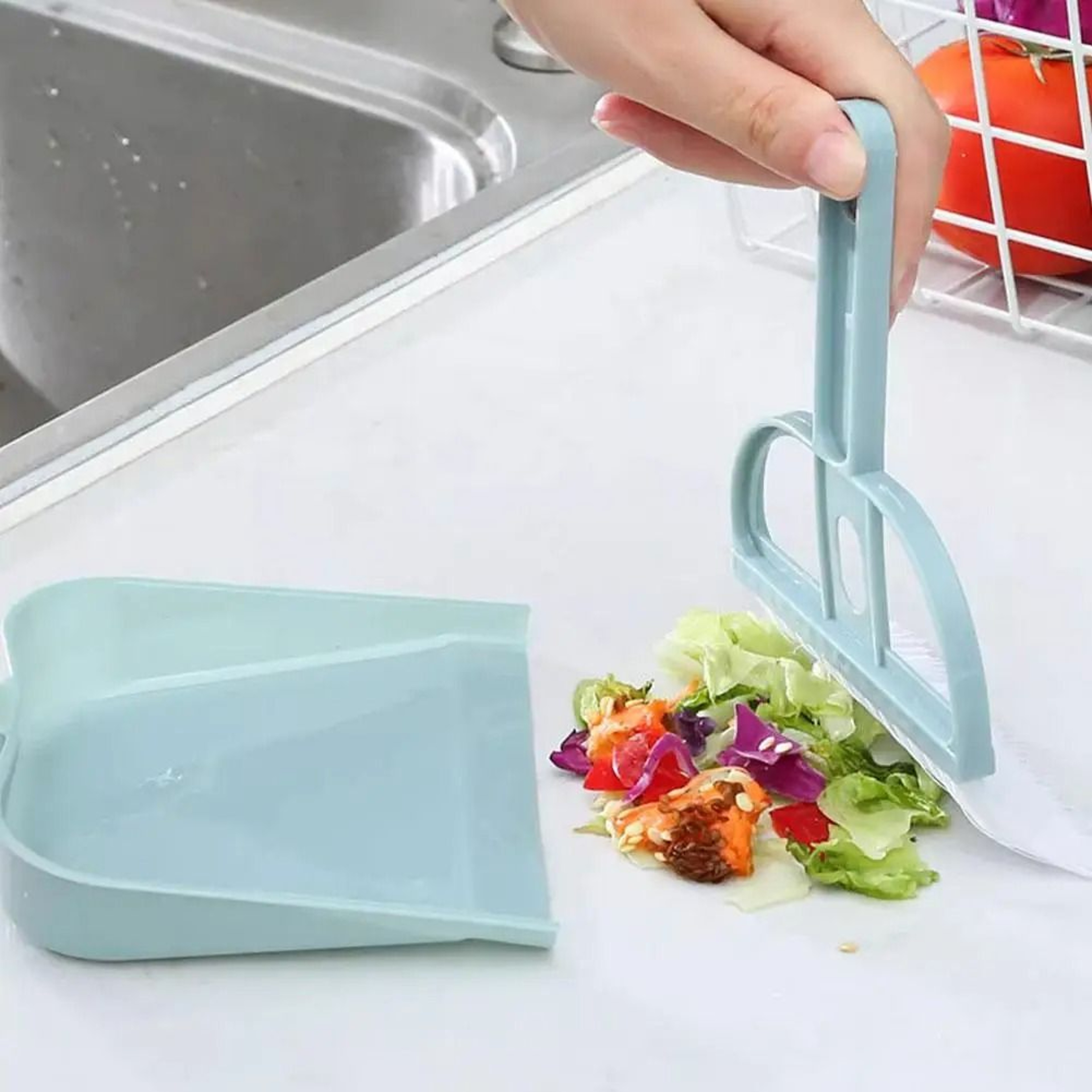 Mini Desktop Broom And Dustpan Set 3