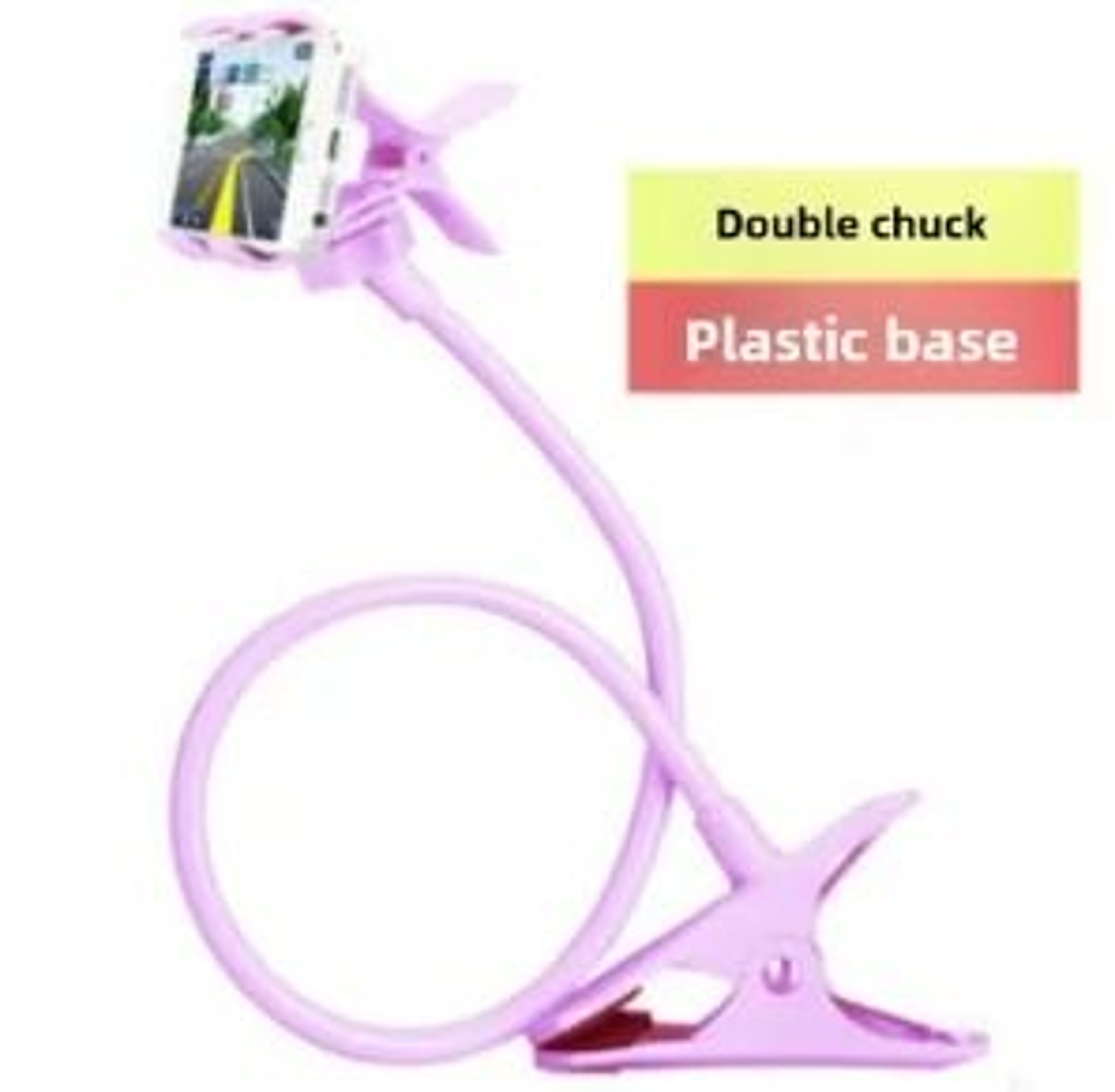 Universal Flexible Gooseneck Mobile Phone Holder For Bed Or Desk 7