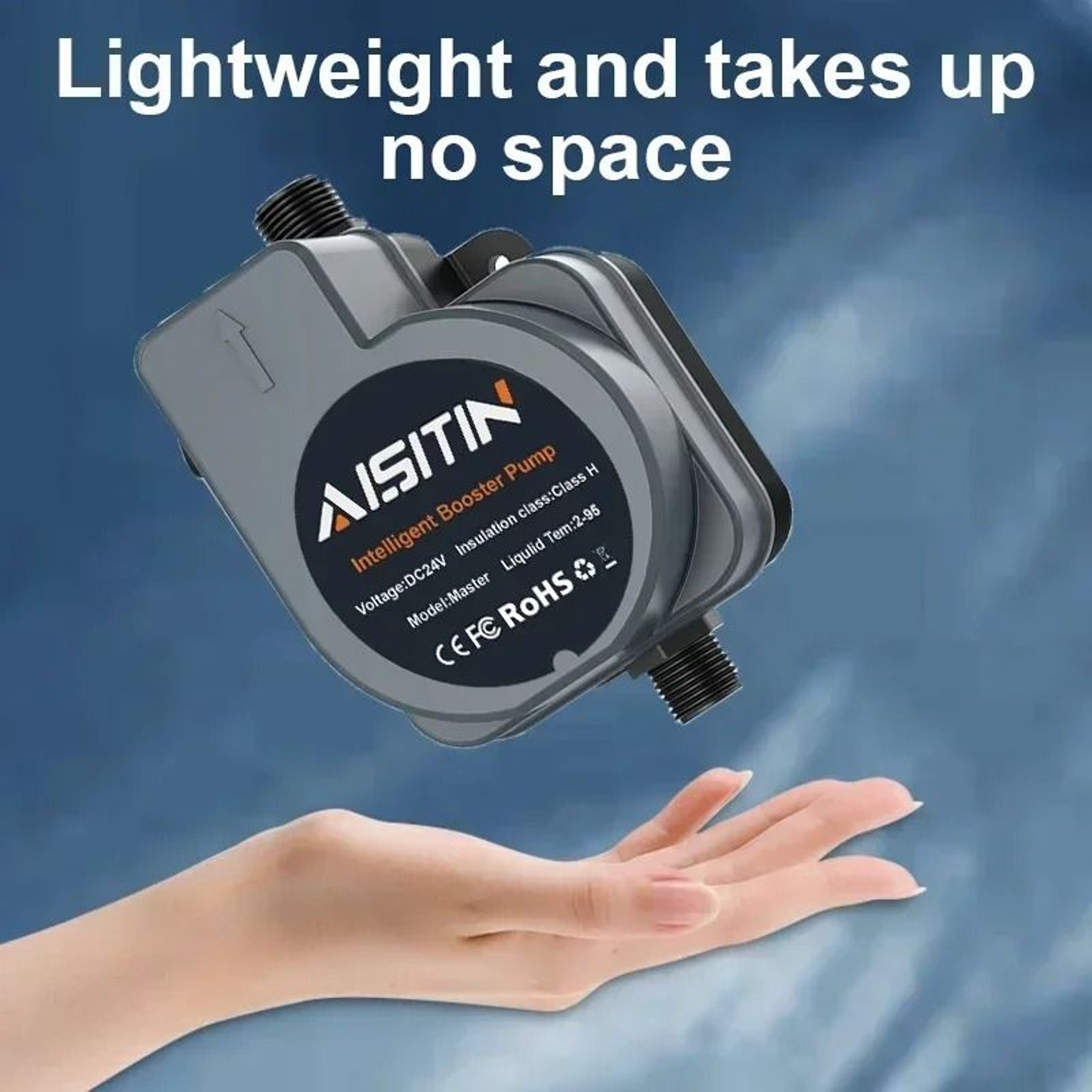 Automatic Booster Pump 180W 24V Brushless Silent Water Pressure Pump For Shower And Water Heater 4