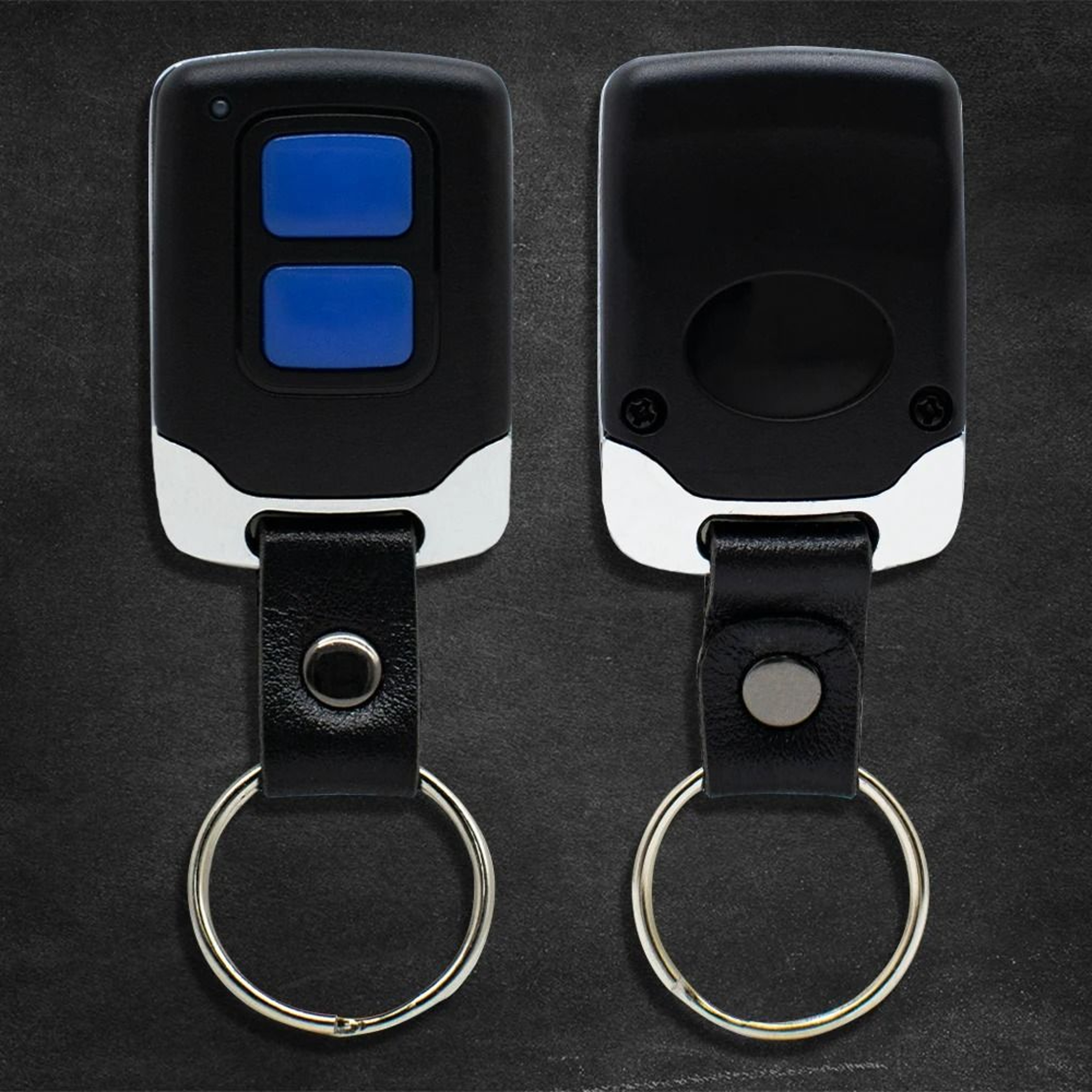 433MHz FixedCode Garage Remote Duplicator 2Button Keychain 4