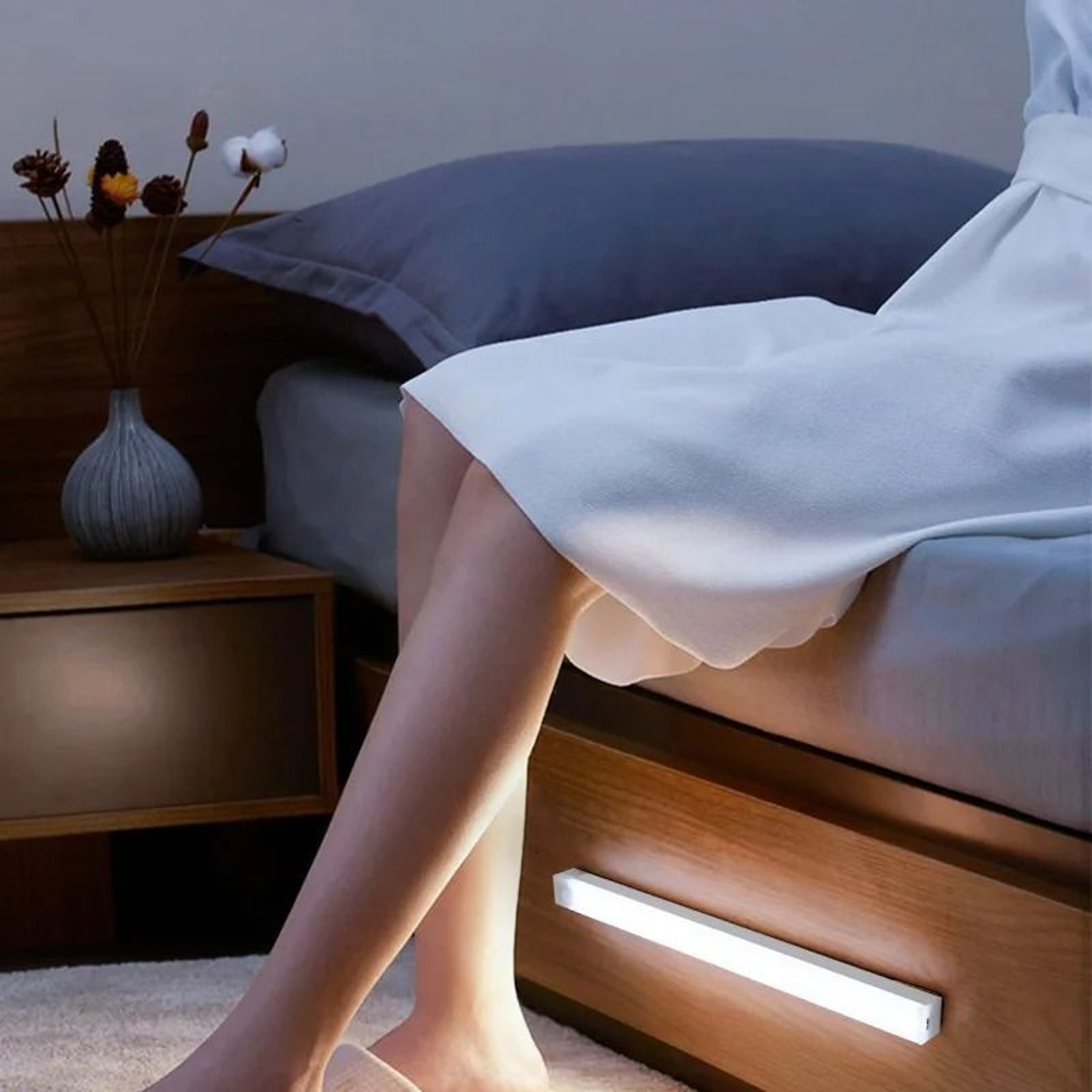 Wireless Rechargeable Motion Sensor LED Bar Light  Magnetic Cabinet And Closet Lamp 6