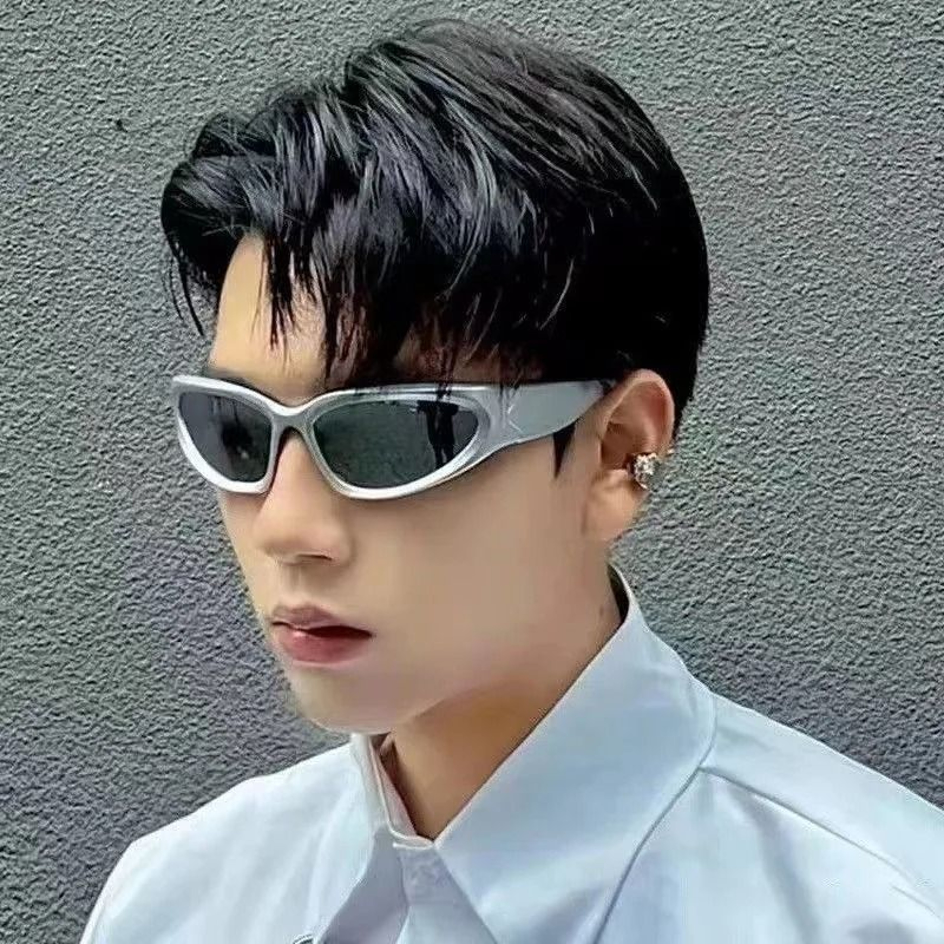Punk Oval Sunglasses  Unisex UV Protection Eyewear For Outdoor Sports And Travel 3
