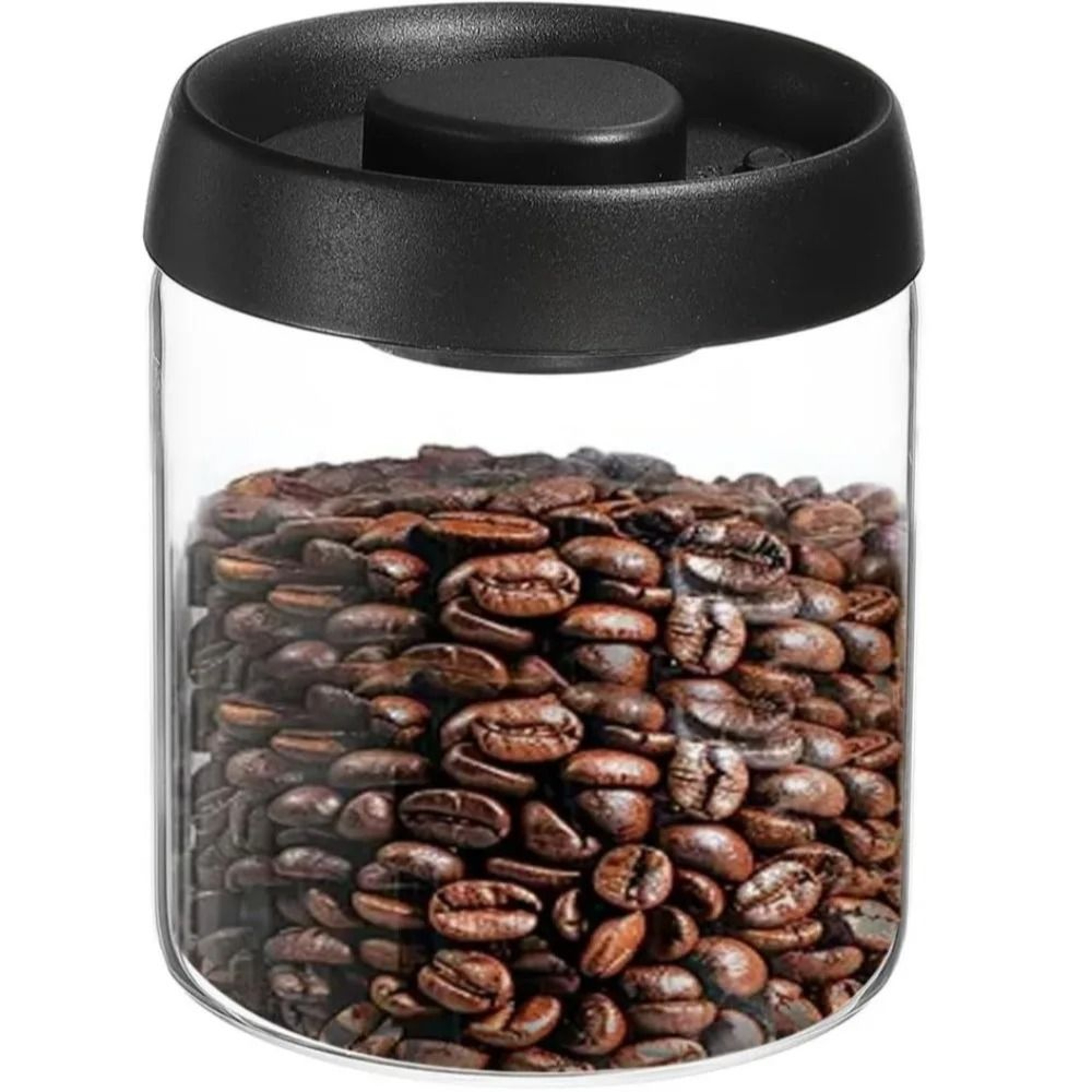 Coffee Vacuum Container 900ml And 1200ml Airtight Glass Storage Jar 0