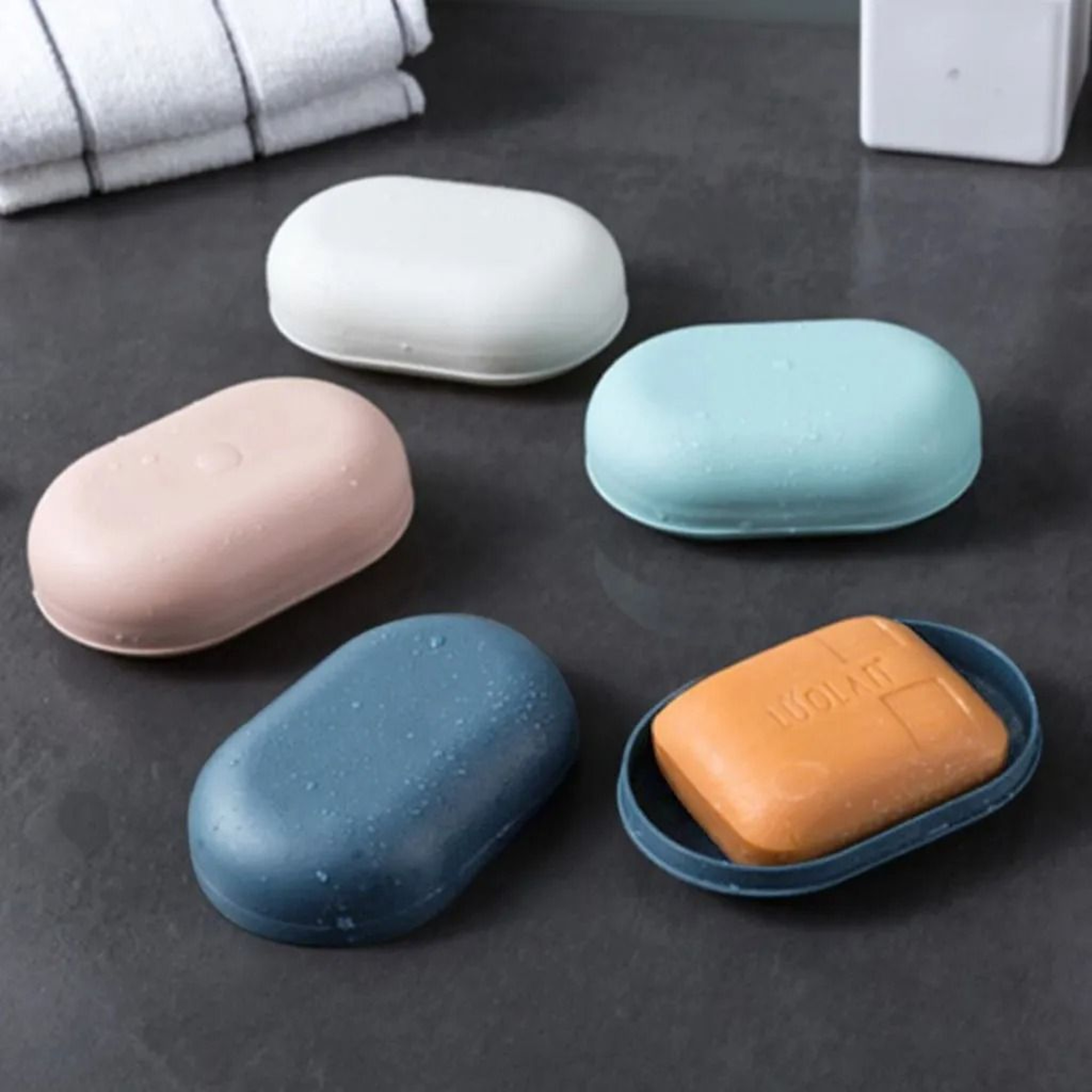 Portable Soap Box With Lid 2