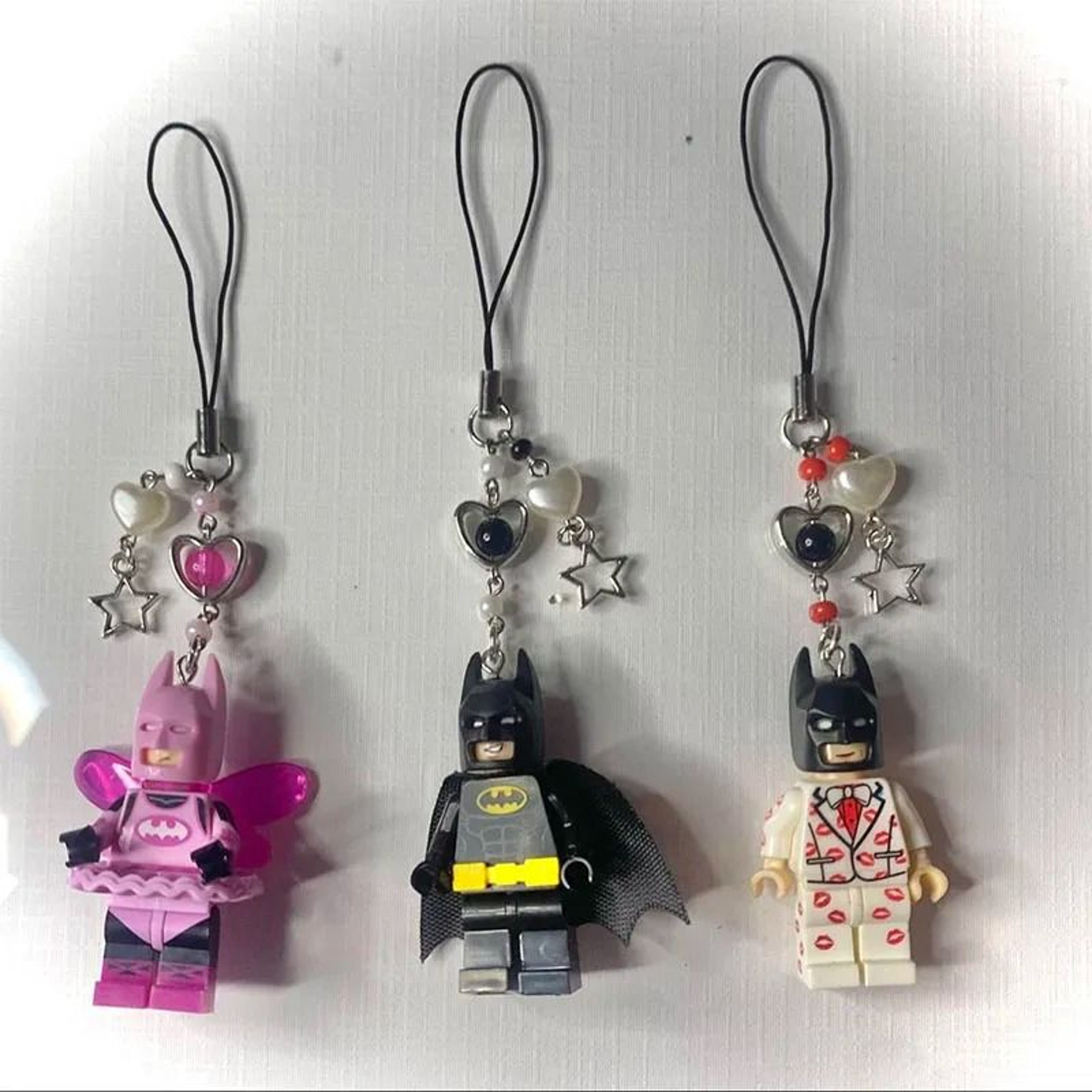 3D Fairy Bat Pendant Keychain 0