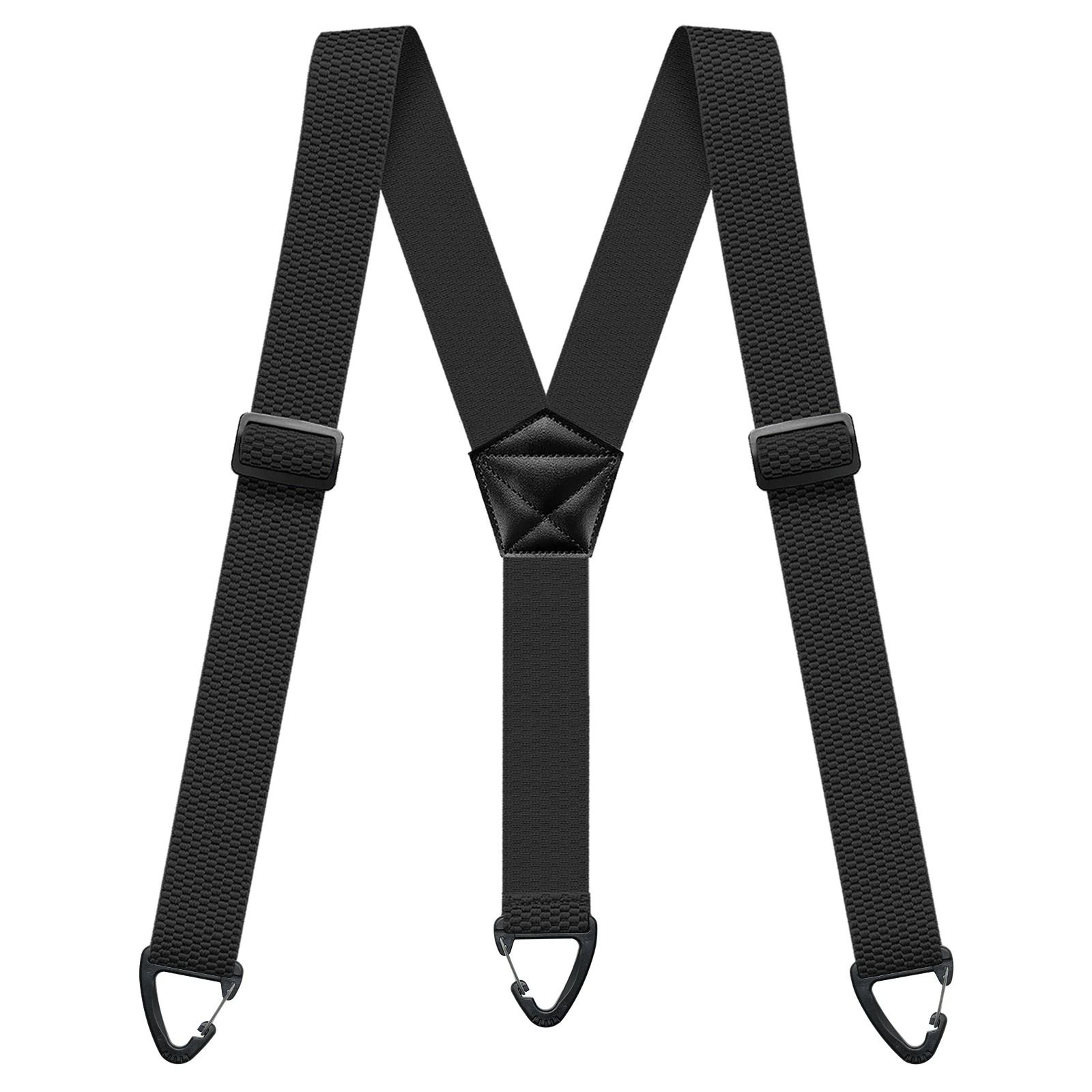 Hidden Suspenders For Men  Heavy Duty UnderClothing Y Back Suspenders With Snap Loops 0