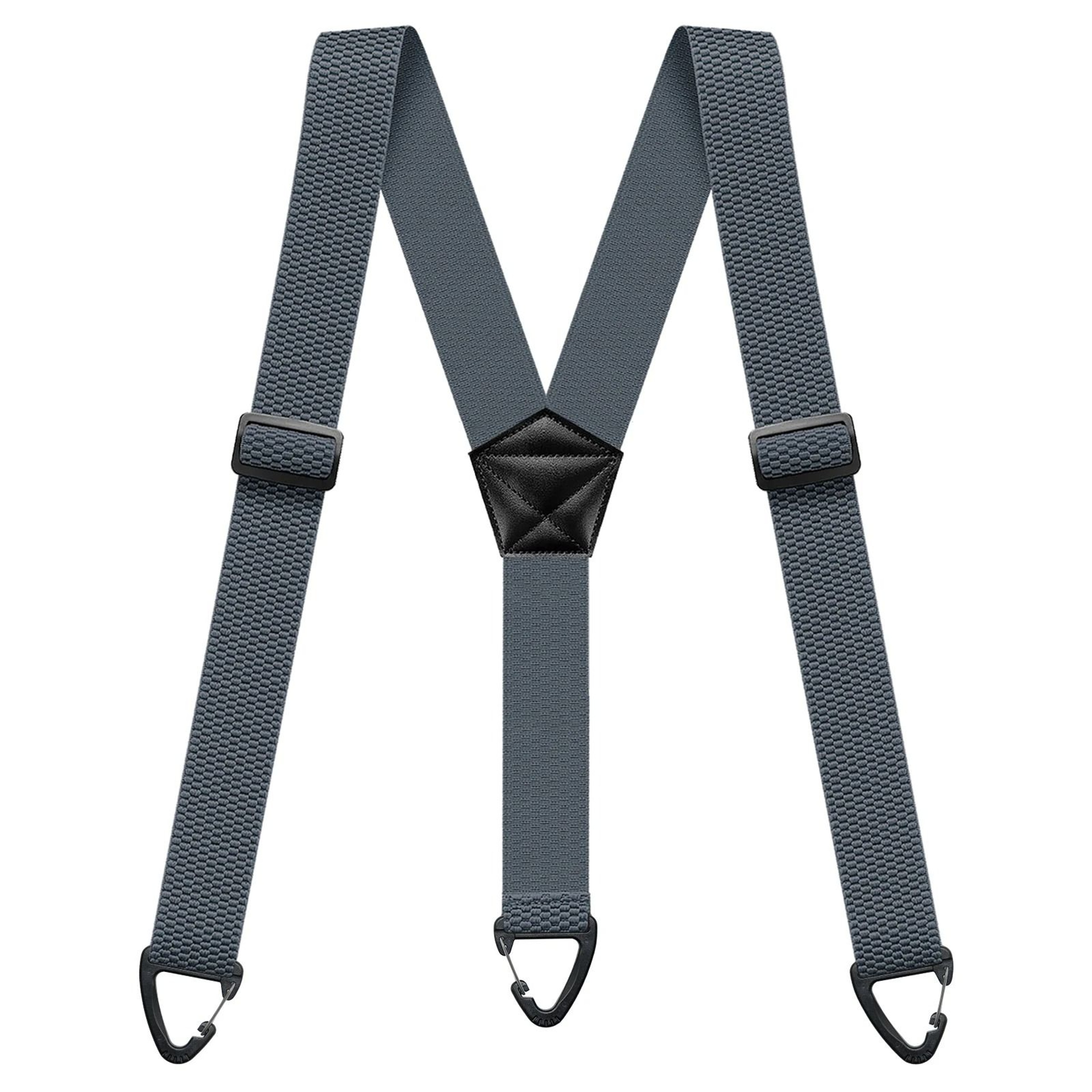 Hidden Suspenders For Men  Heavy Duty UnderClothing Y Back Suspenders With Snap Loops 12