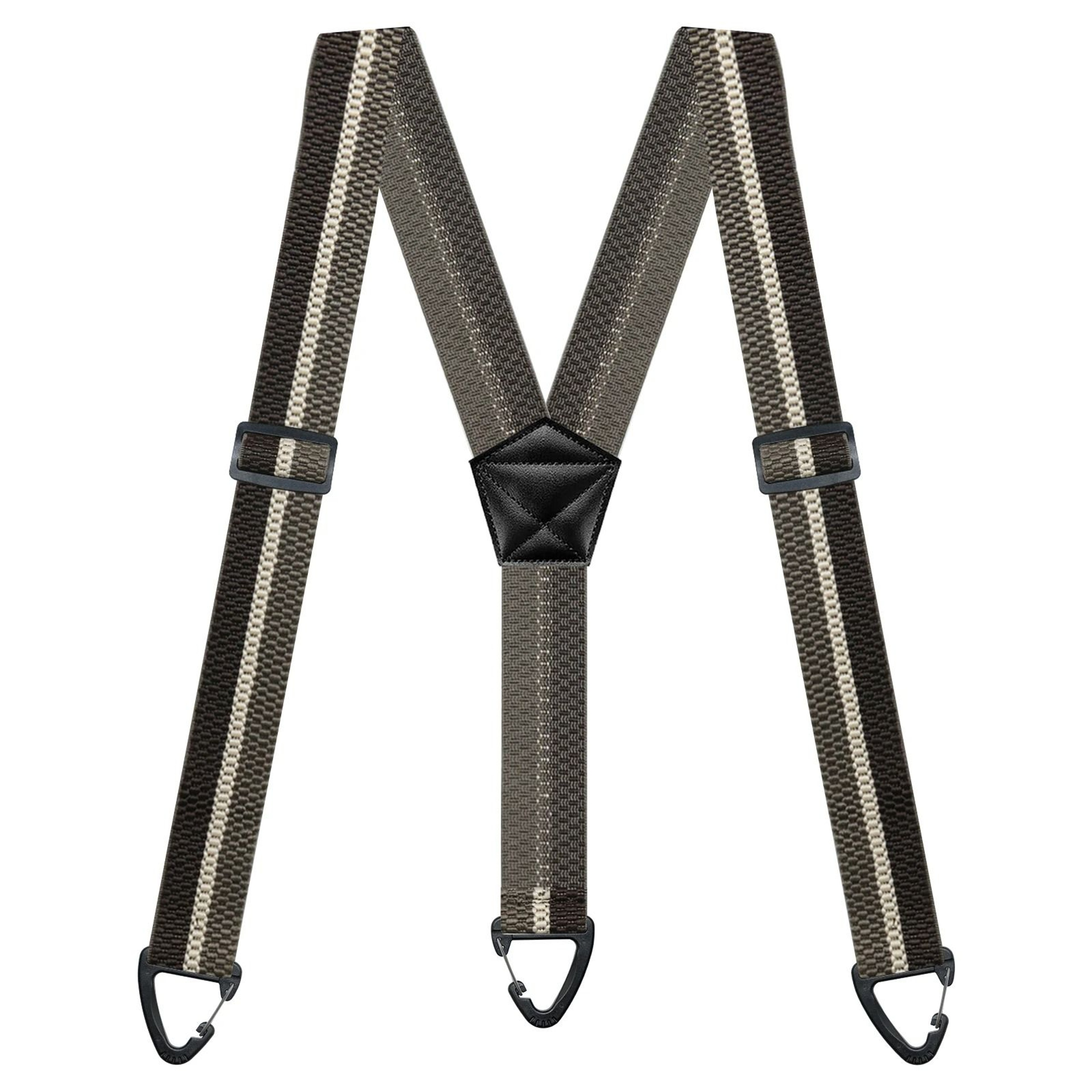 Hidden Suspenders For Men  Heavy Duty UnderClothing Y Back Suspenders With Snap Loops 14