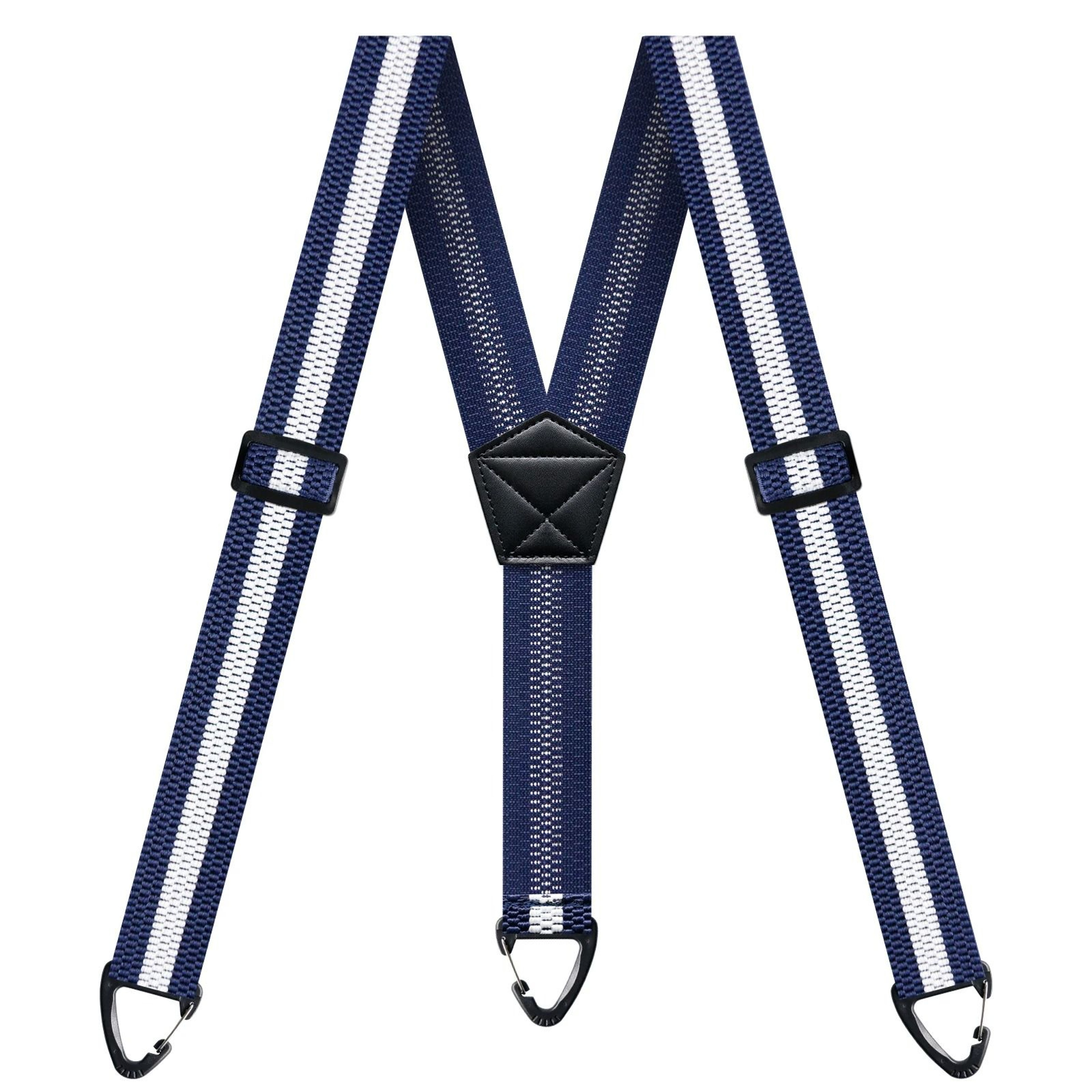 Hidden Suspenders For Men  Heavy Duty UnderClothing Y Back Suspenders With Snap Loops 24
