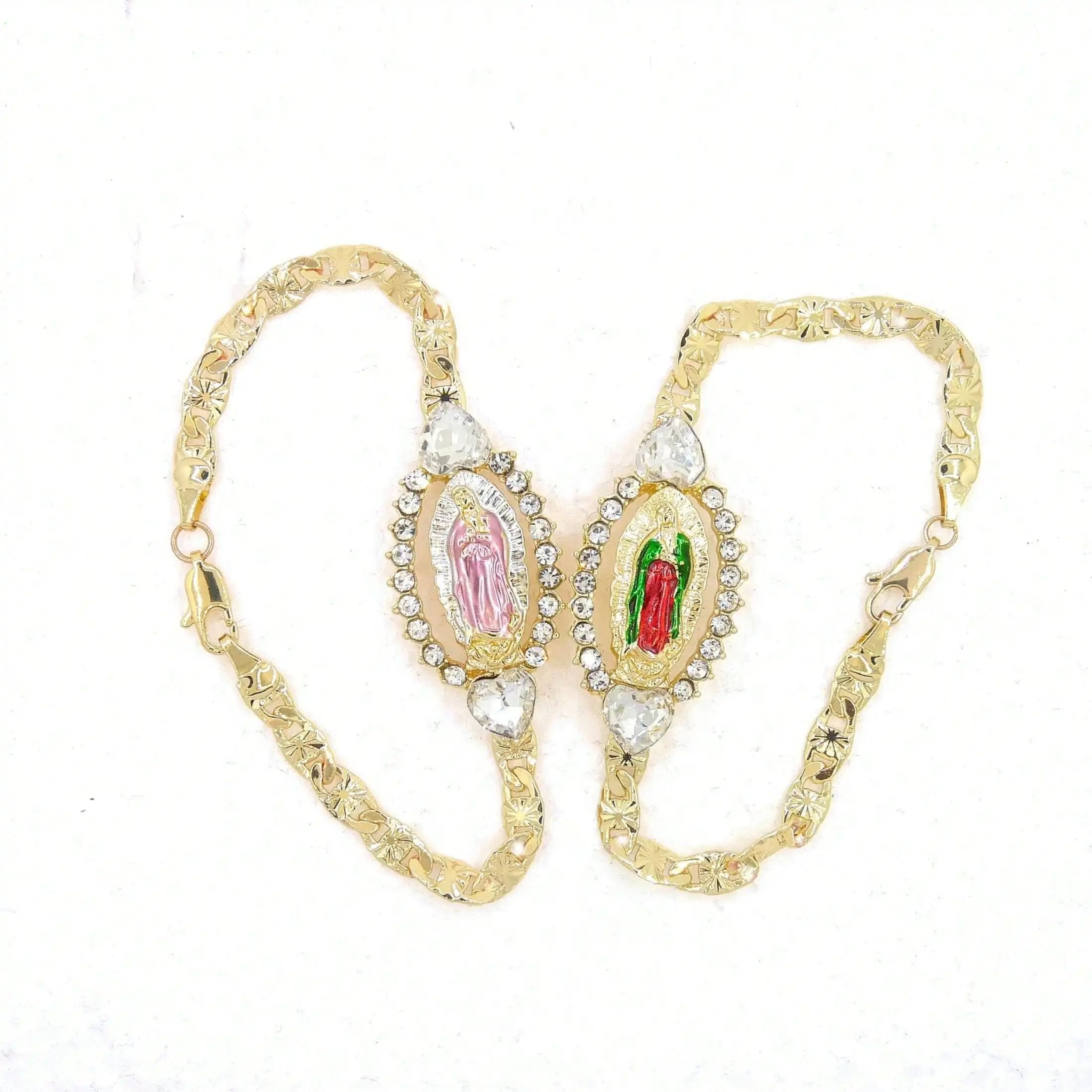 Gold Plated Religious Bracelet For Women 1