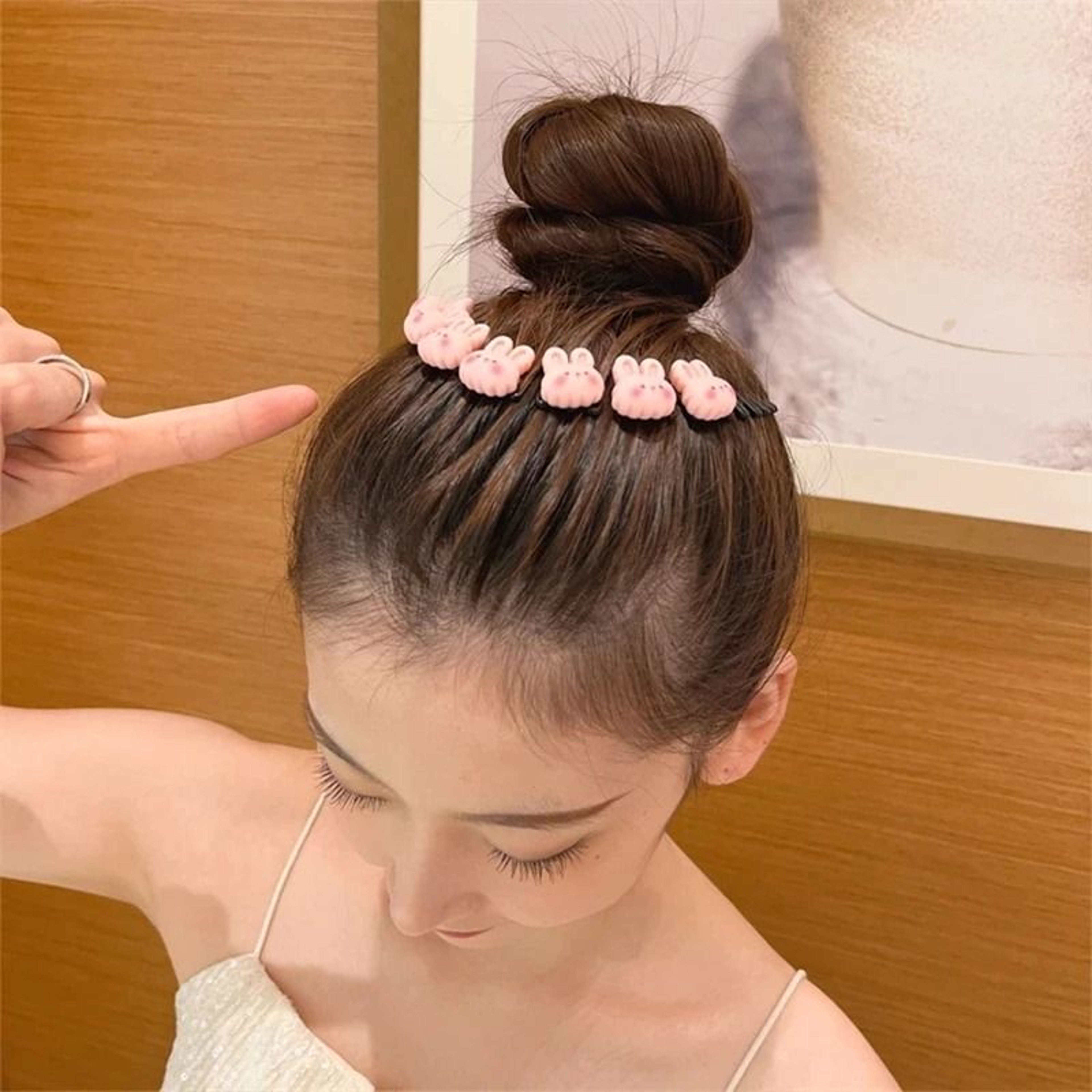 Kids Colorful Y2K Hair Comb And Clip Set 1