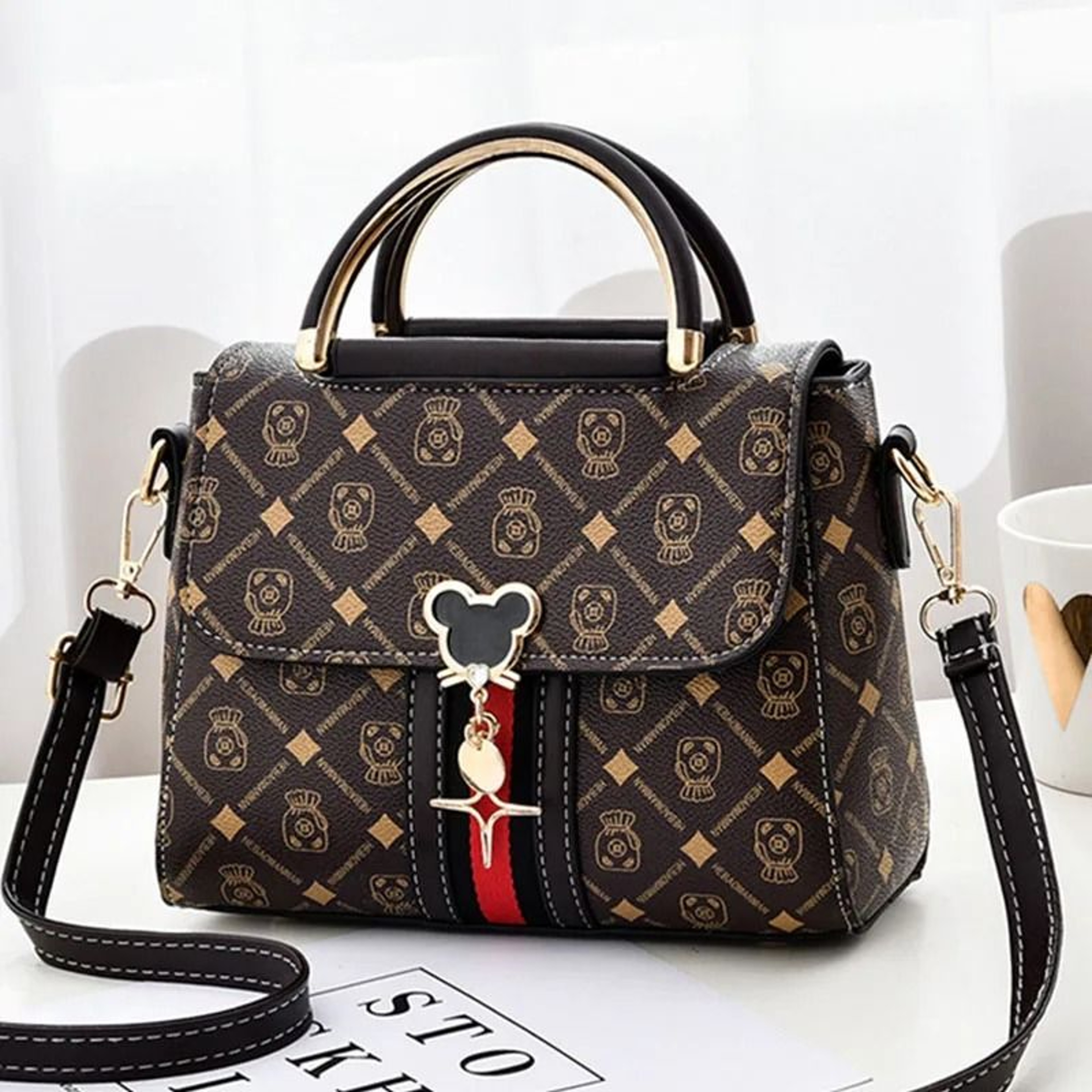 Women Premium Pattern Shoulder Bag 1
