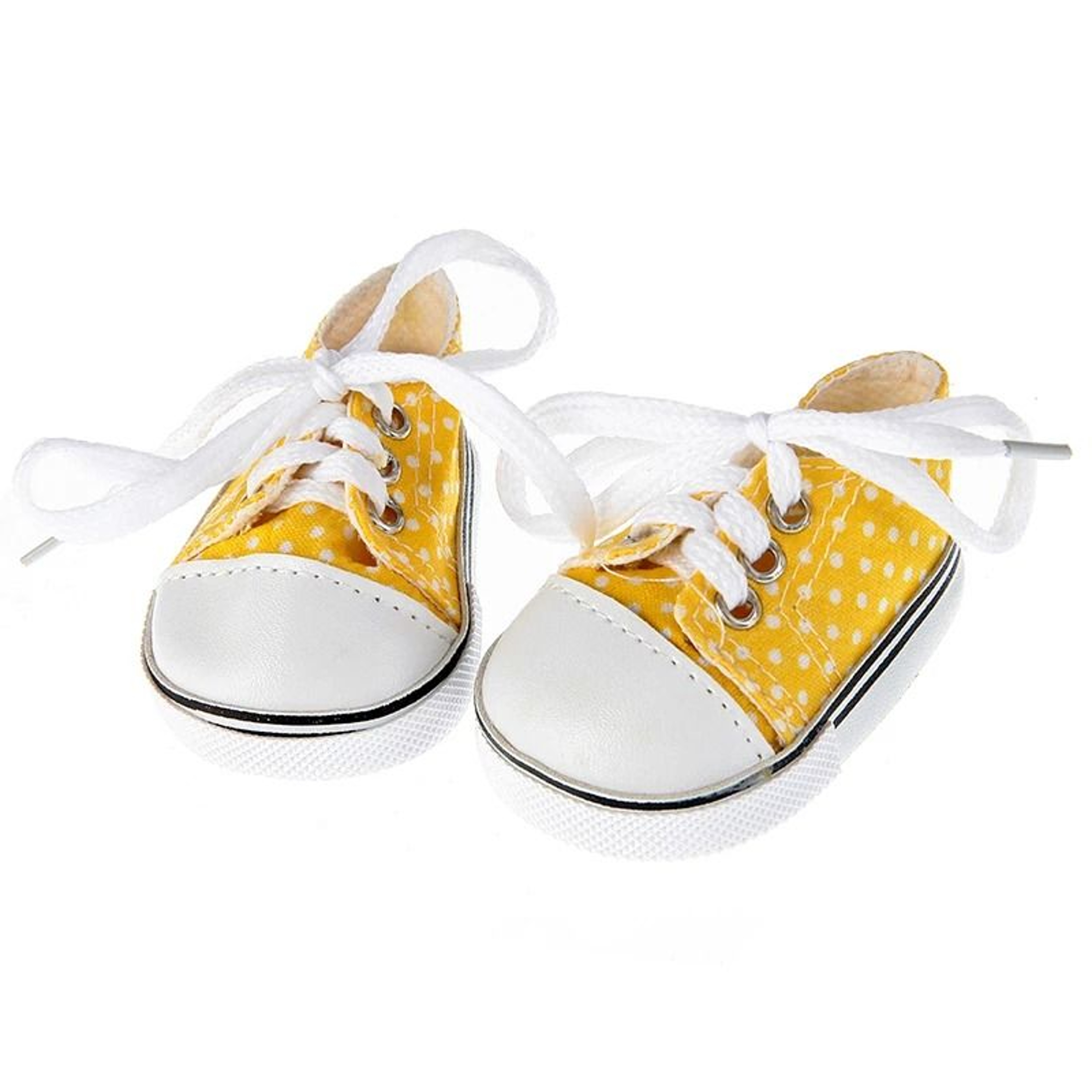 Canvas Denim Baby Doll Sneakers For 18 Inch Dolls 3