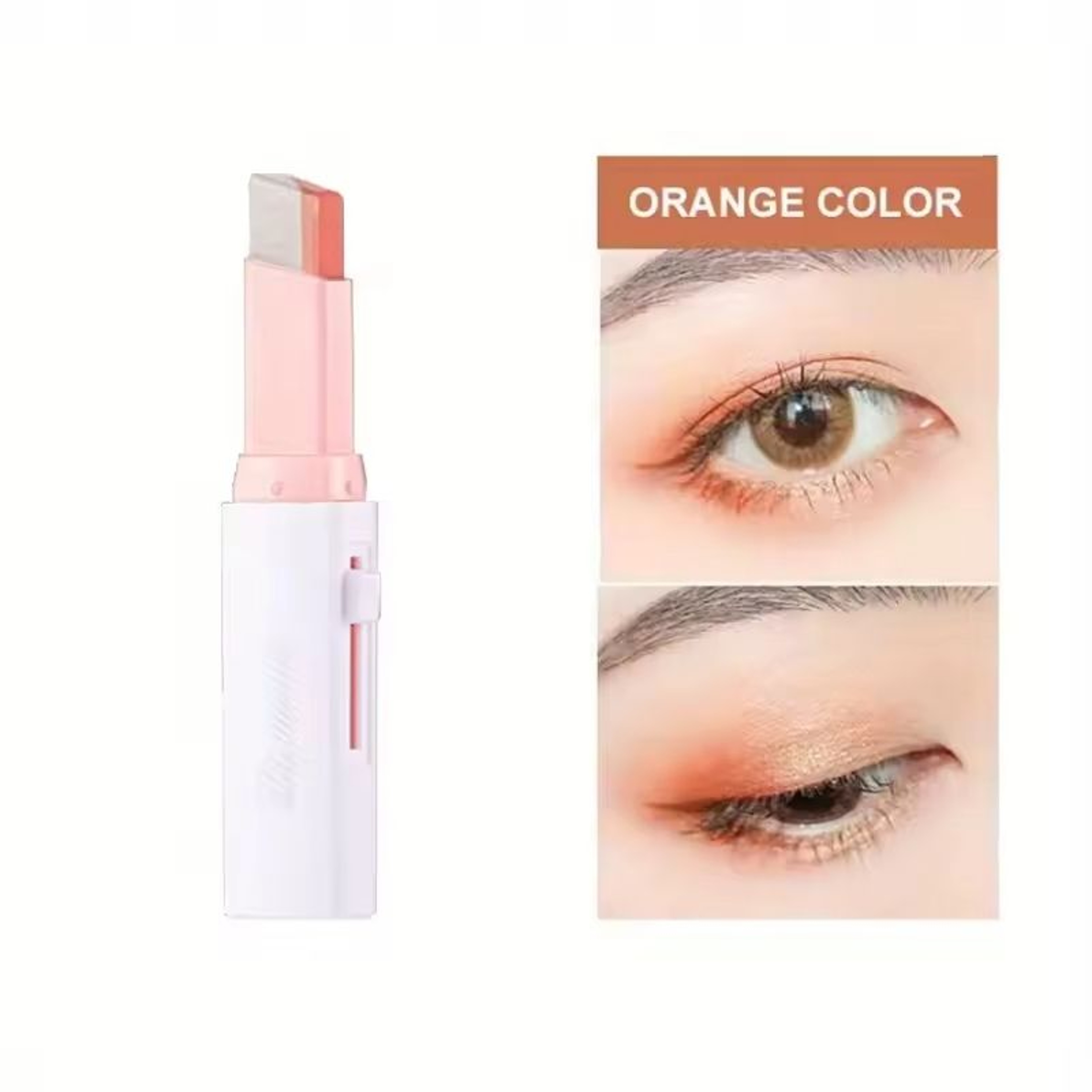Two Color Gradient Eyeshadow Stick Long Lasting Natural Finish 11