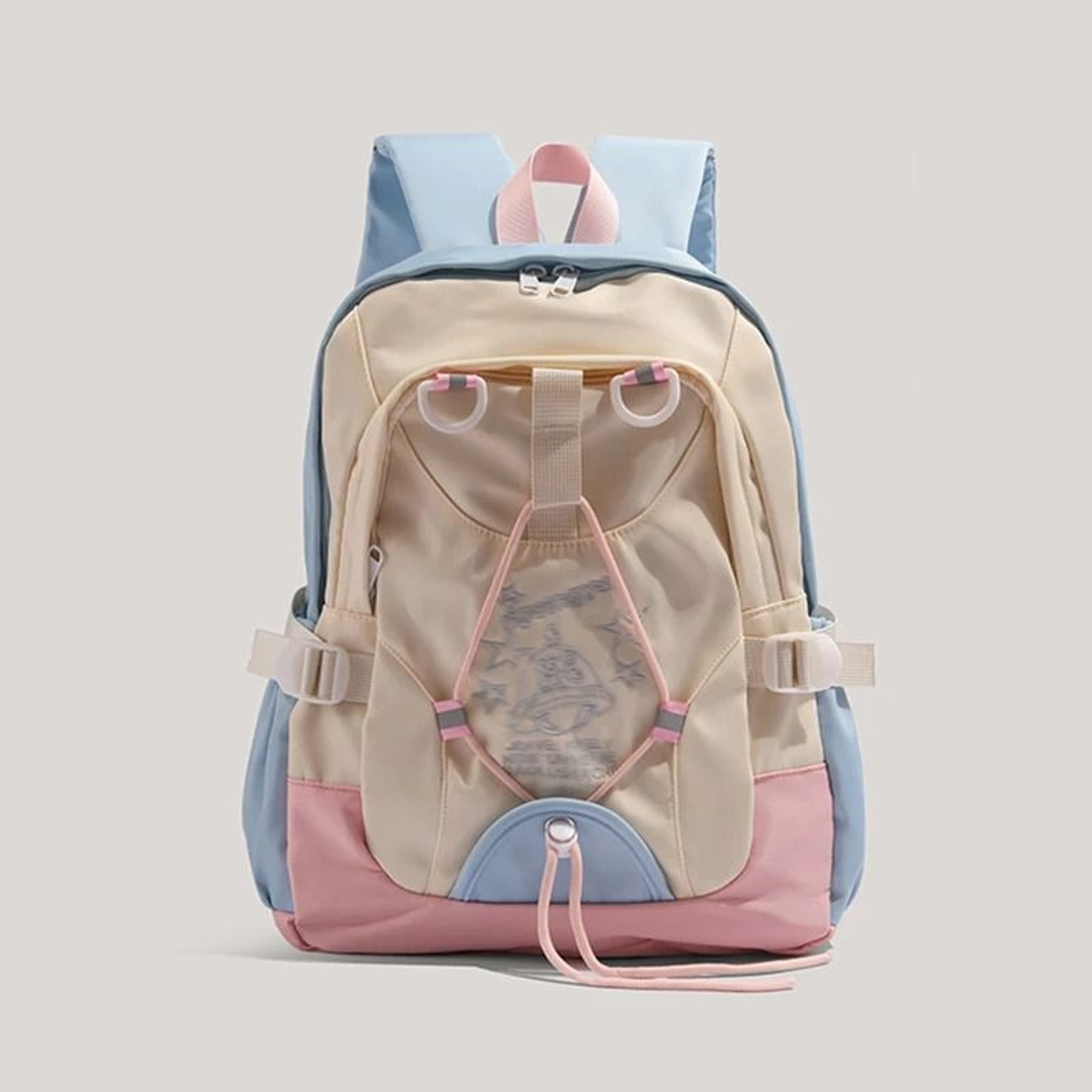 Trendy LargeCapacity Checkered School And Travel Backpack 5