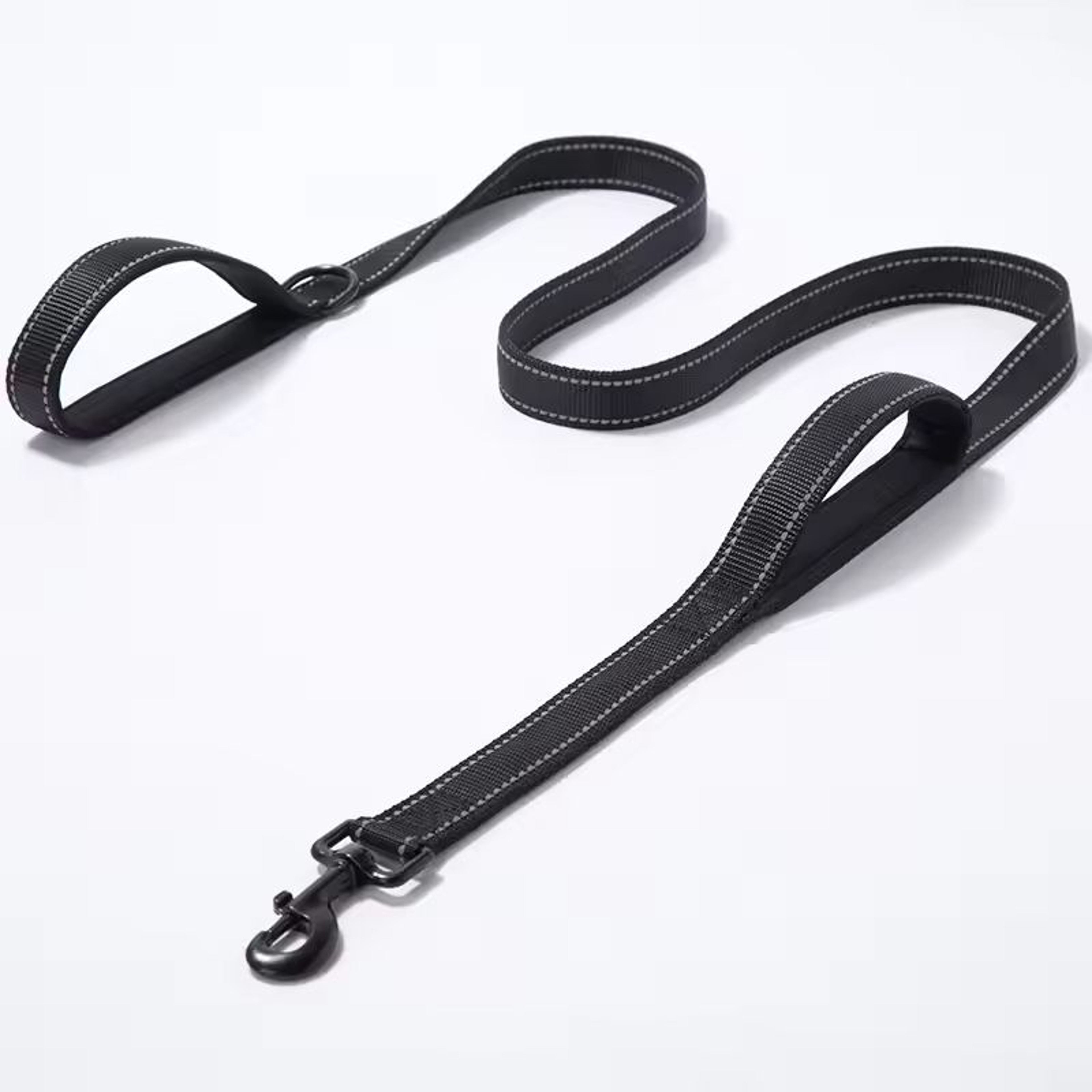 Professional HeavyDuty DualHandle Reflective Safety Leash 6