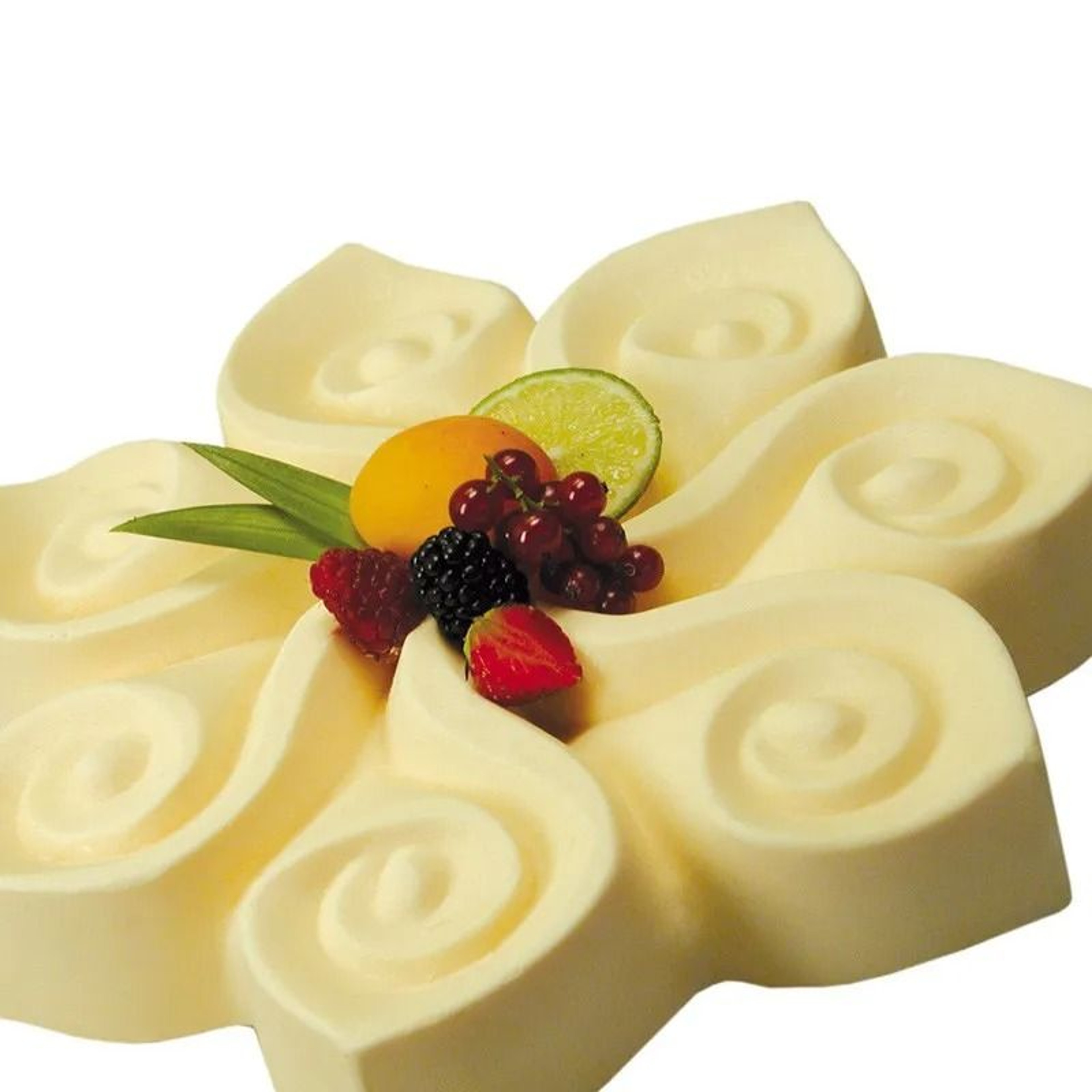 Petal Bauhinia Flower Silicone Cake Mold Large Baking Pan 4