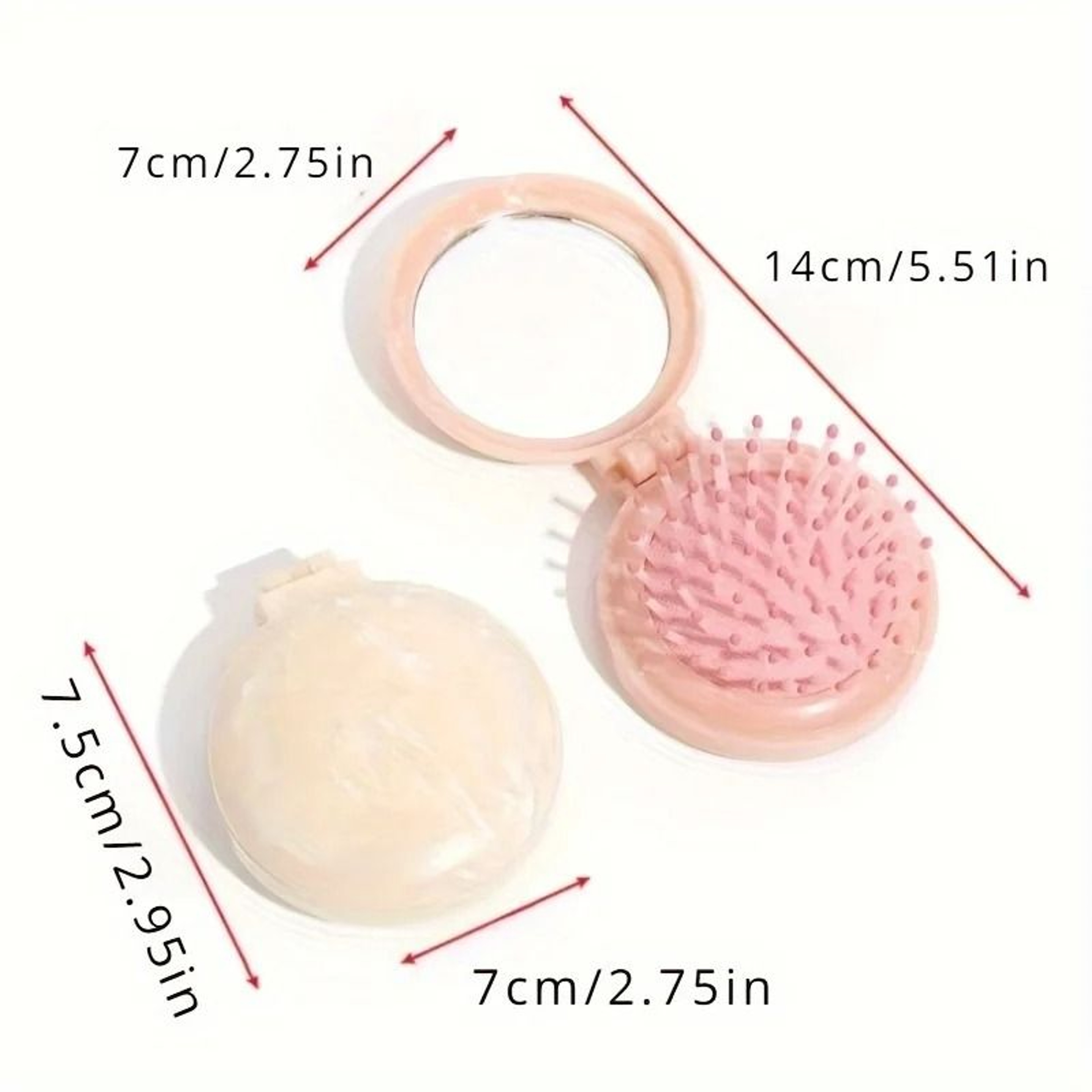Professional High Stability Marble Patterned Air Cushion Hair Comb And Integrated Precision Travel  4