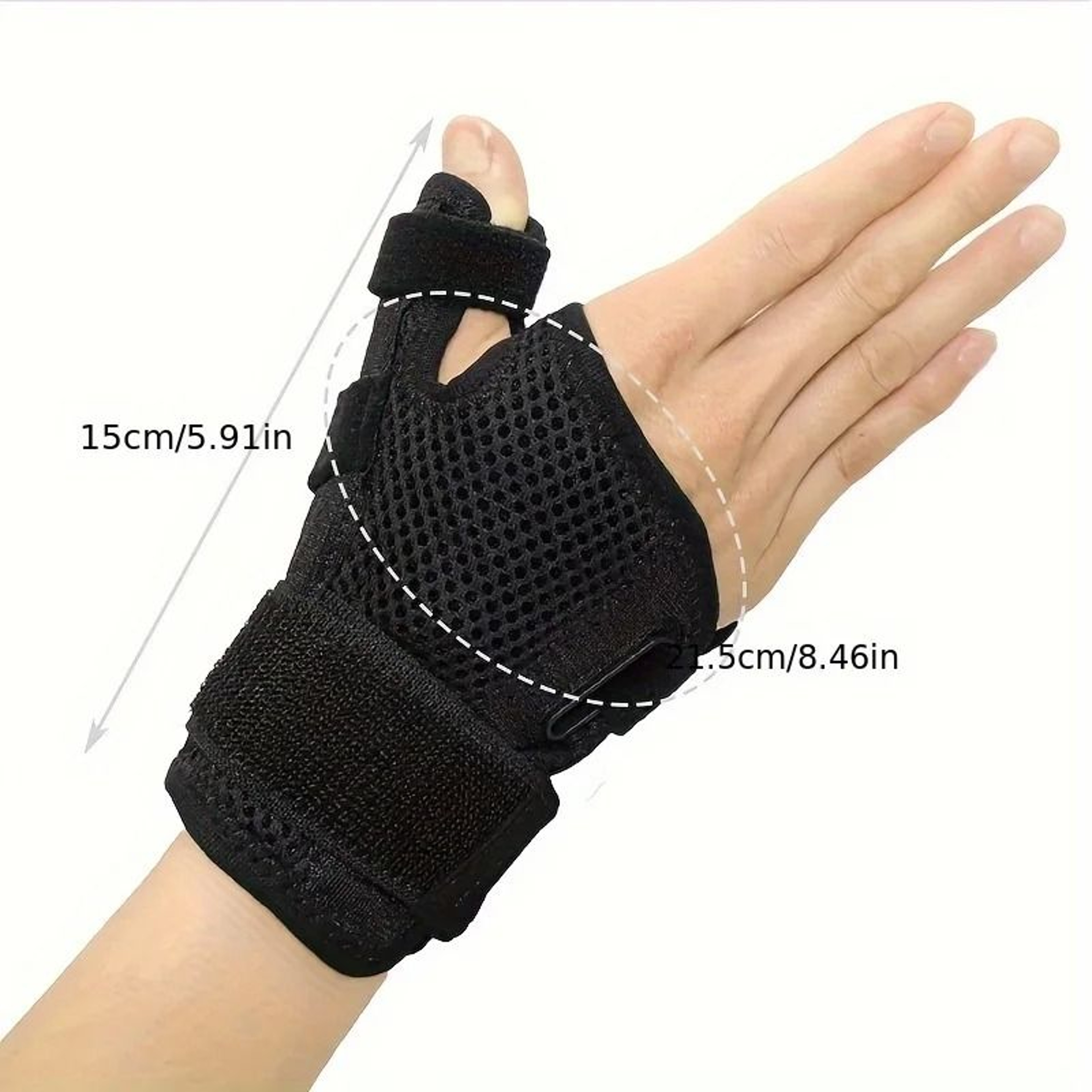 Adjustable Thumb And Wrist Support Brace With Ergonomic Design 5