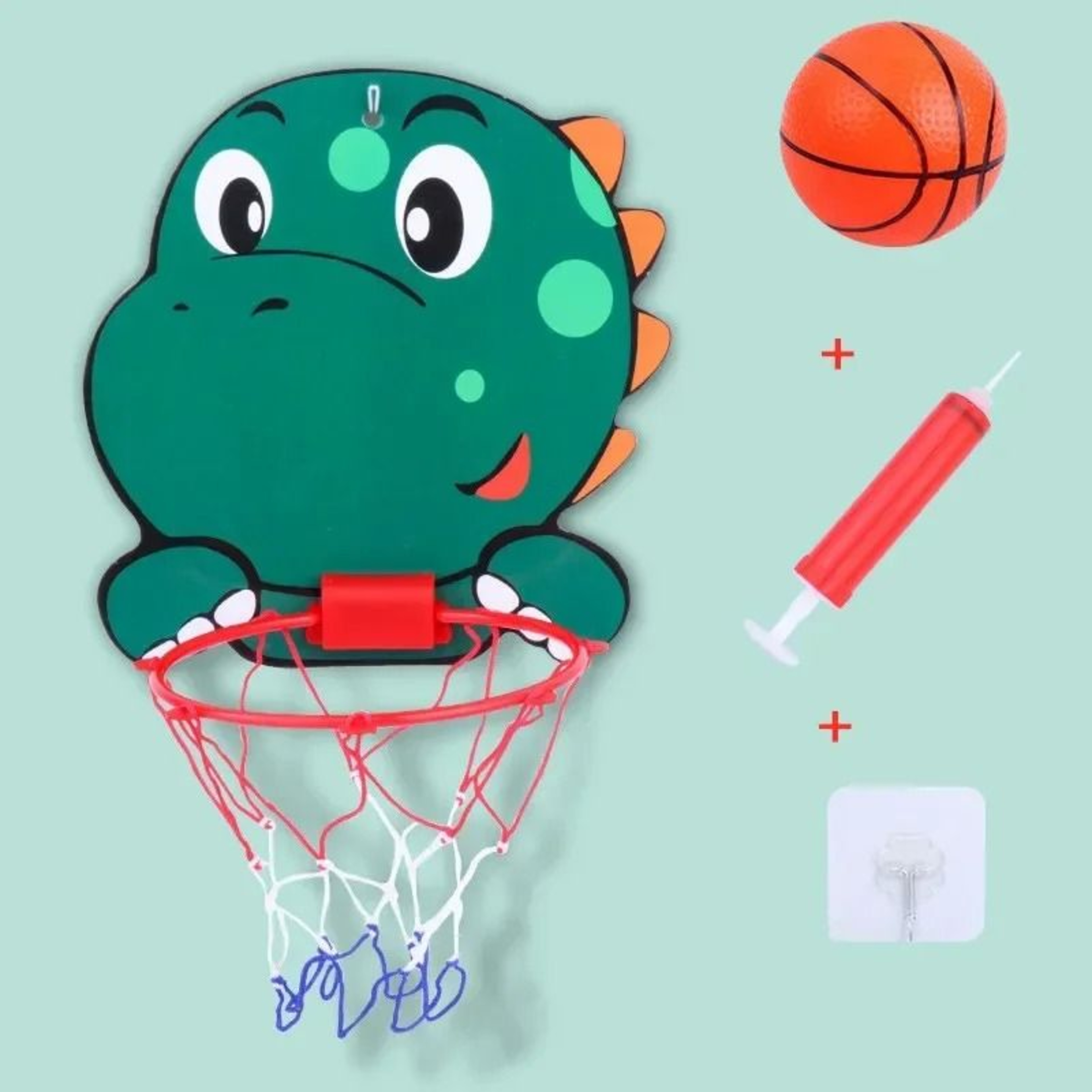Animal Friends Kids Basketball Hoop Kit  Creative Indoor  Outdoor Sport Set 13