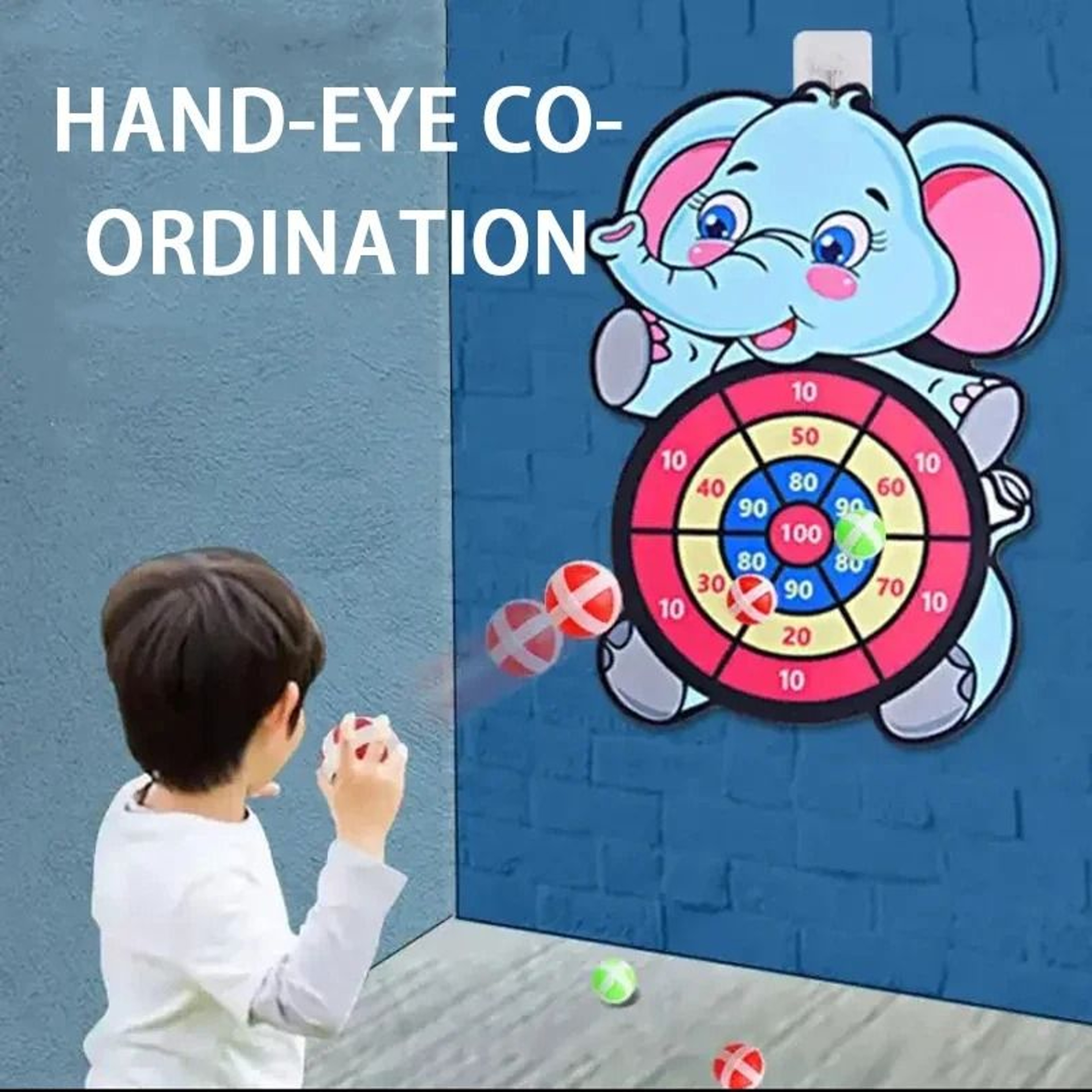Animal Friends Kids Basketball Hoop Kit  Creative Indoor  Outdoor Sport Set 3