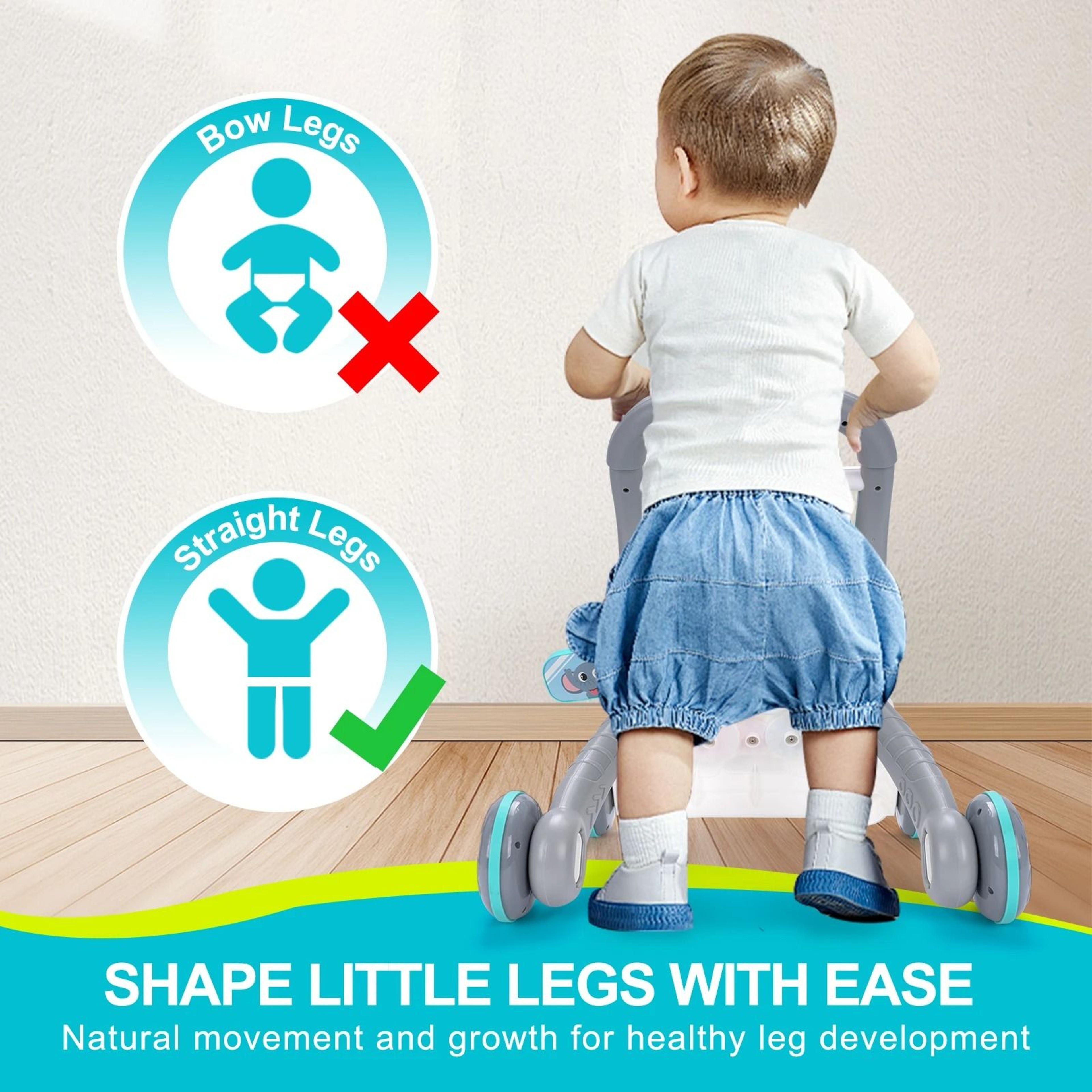 Multifunction Baby Activity Walker  Learning Push Toy With Music  Drawing Board 5