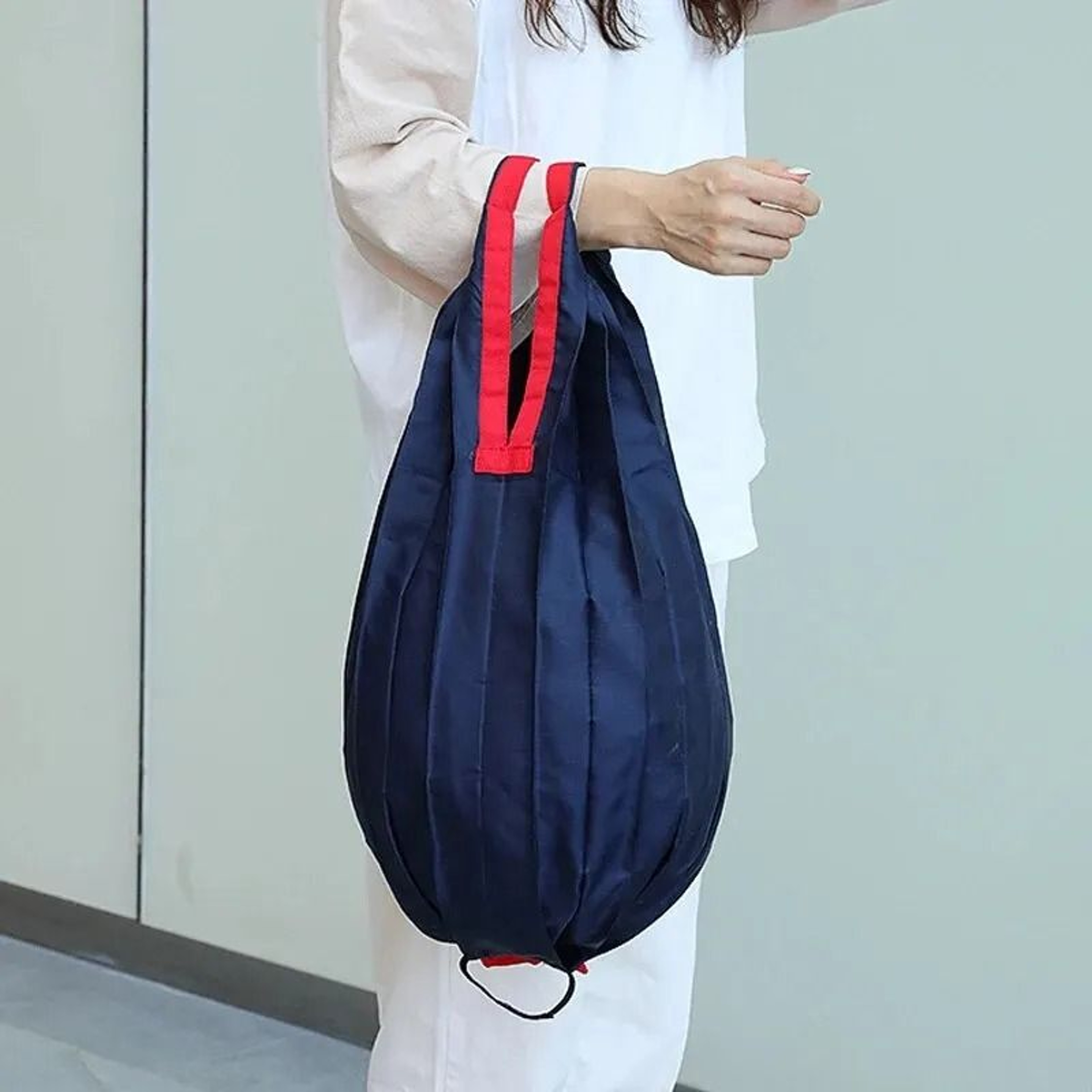 Folding EcoFriendly Shopping Bag  UltraLightweight Large Capacity Tote 4