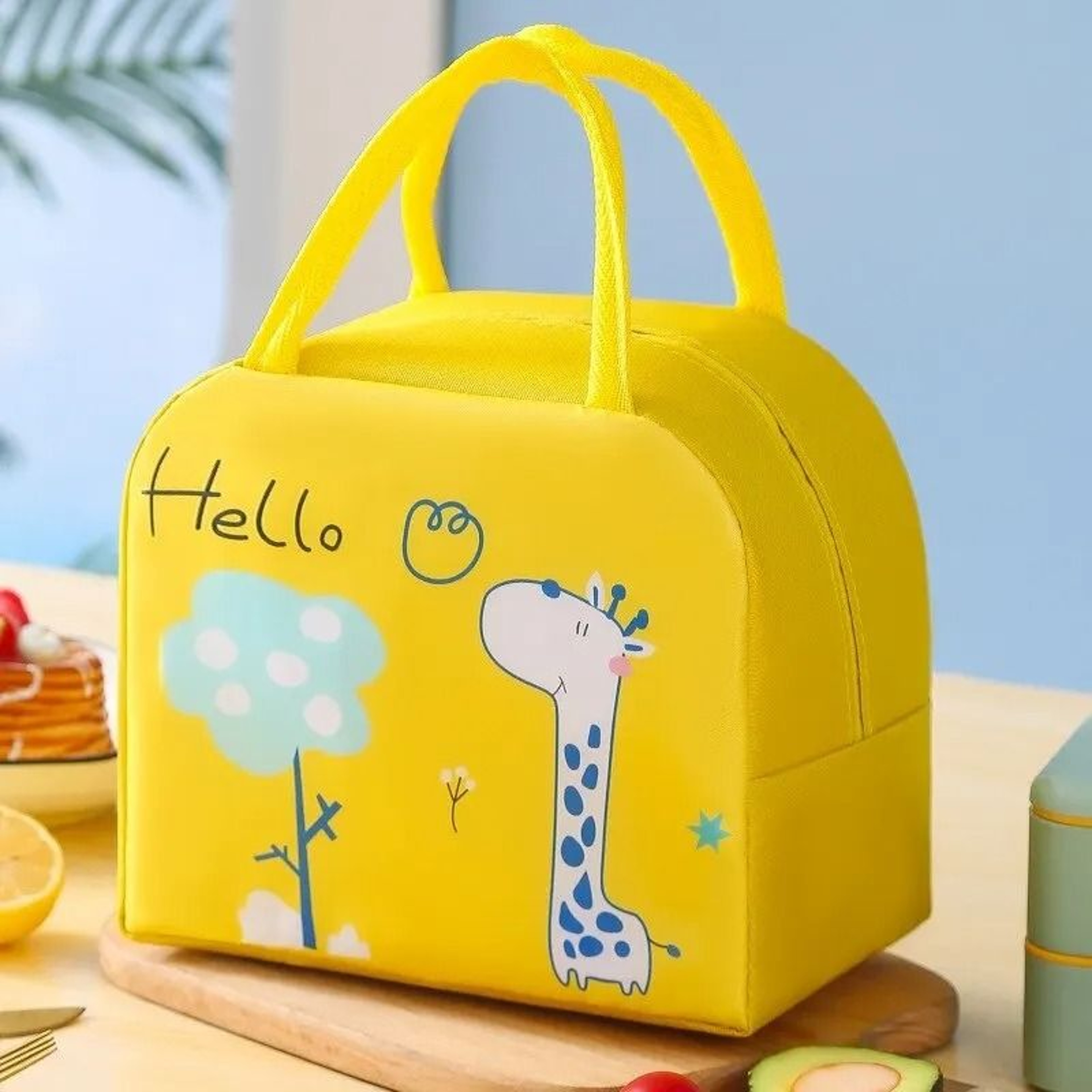 Cartoon Insulated Lunch Box Tote  Thickened Aluminum Foil Bento Bag 7