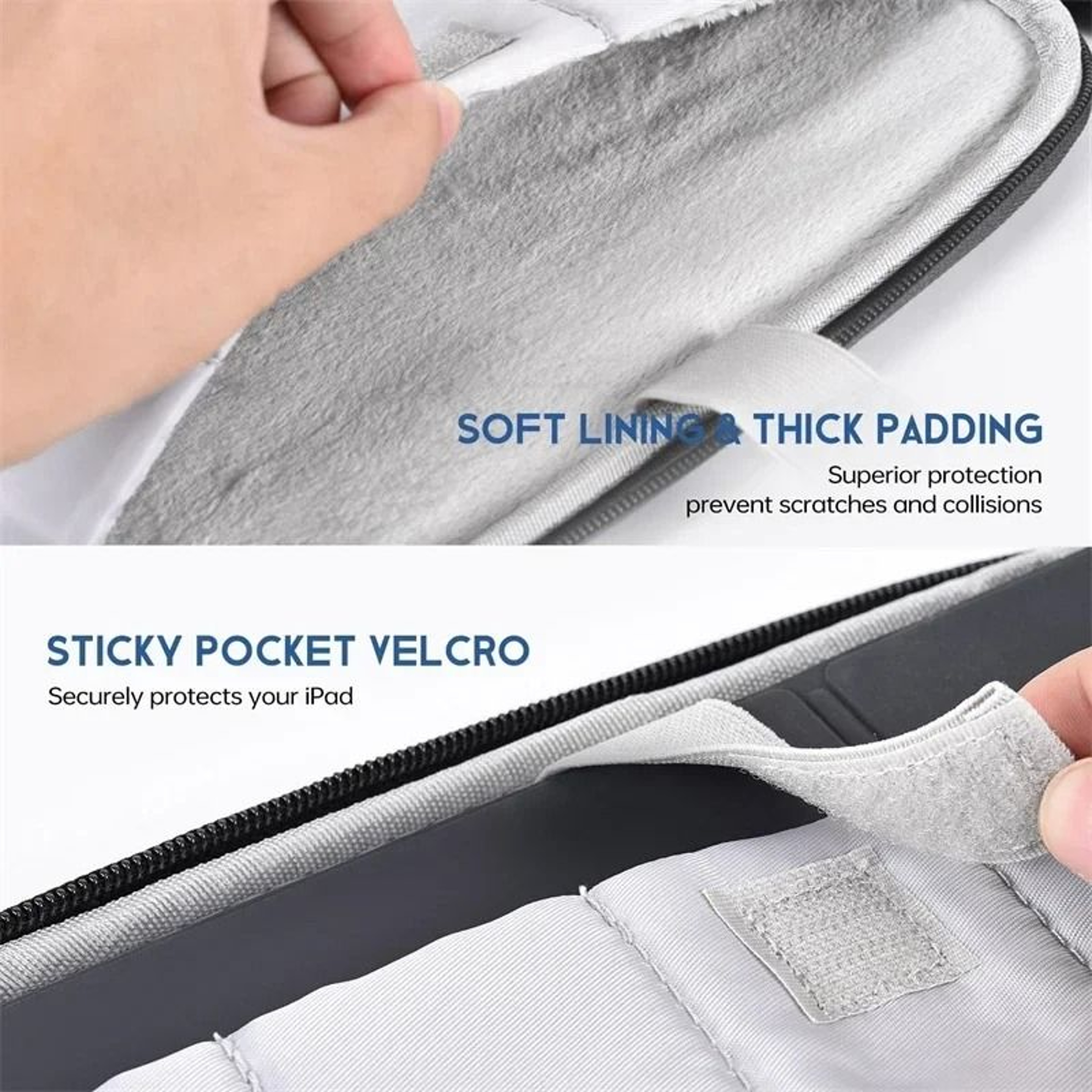 Premium Portable Shockproof Laptop Sleeve  MacBook Air  Pro Protective Handle Bag 3