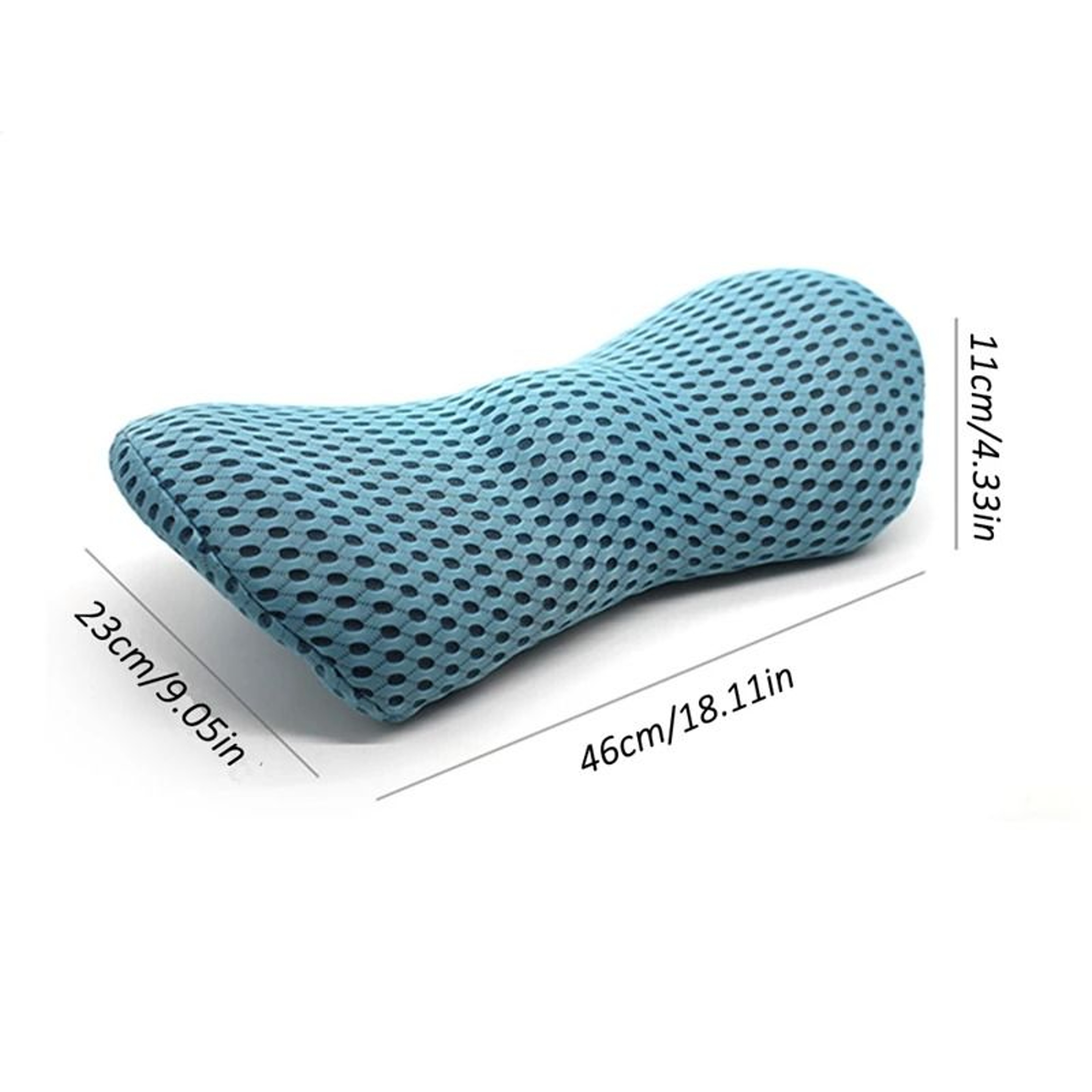 Ergonomic Memory Foam Lumbar Pillow  Supportive Back Cushion For Car  Office 1