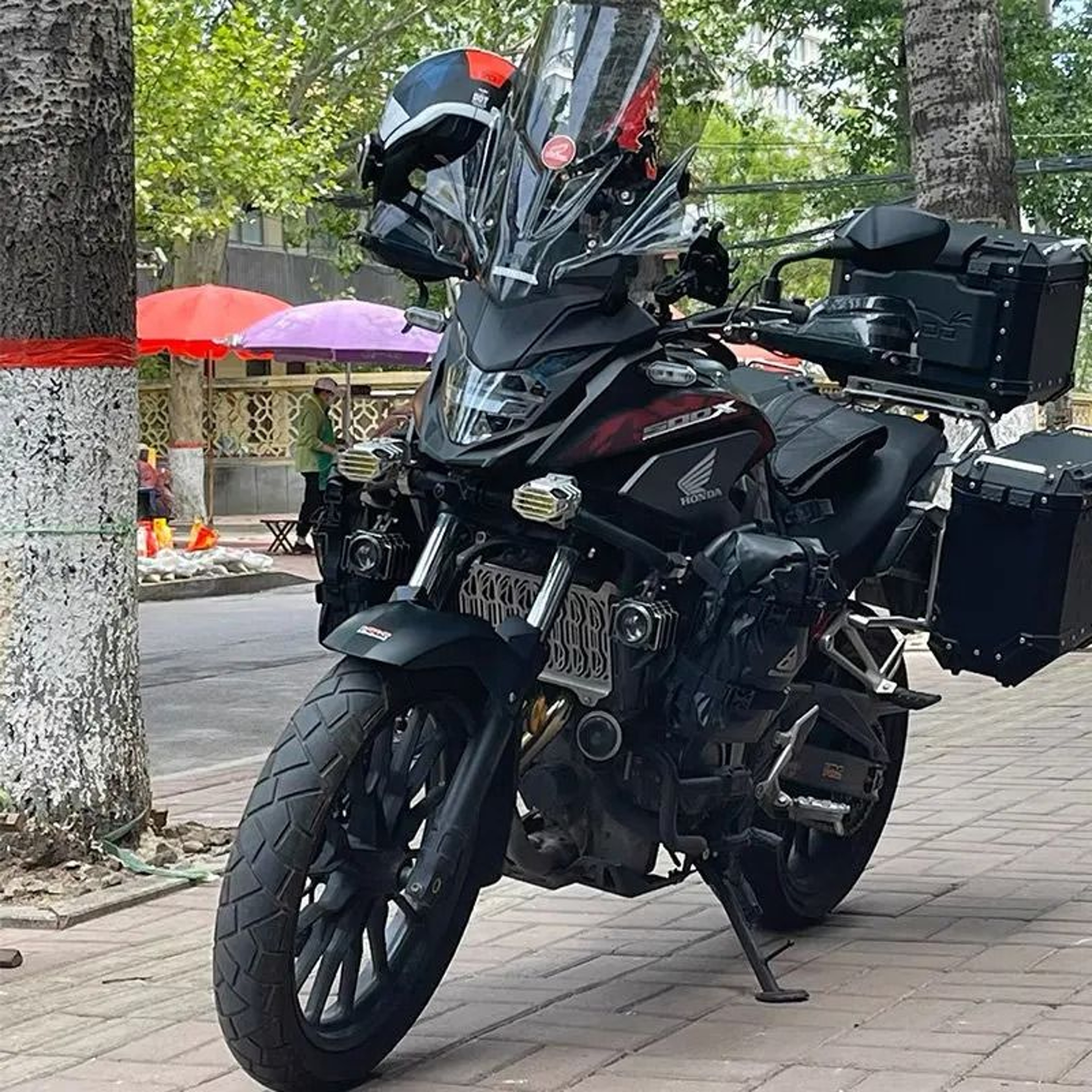 Motorcycle Waterproof Crash Bar Storage Bags 5