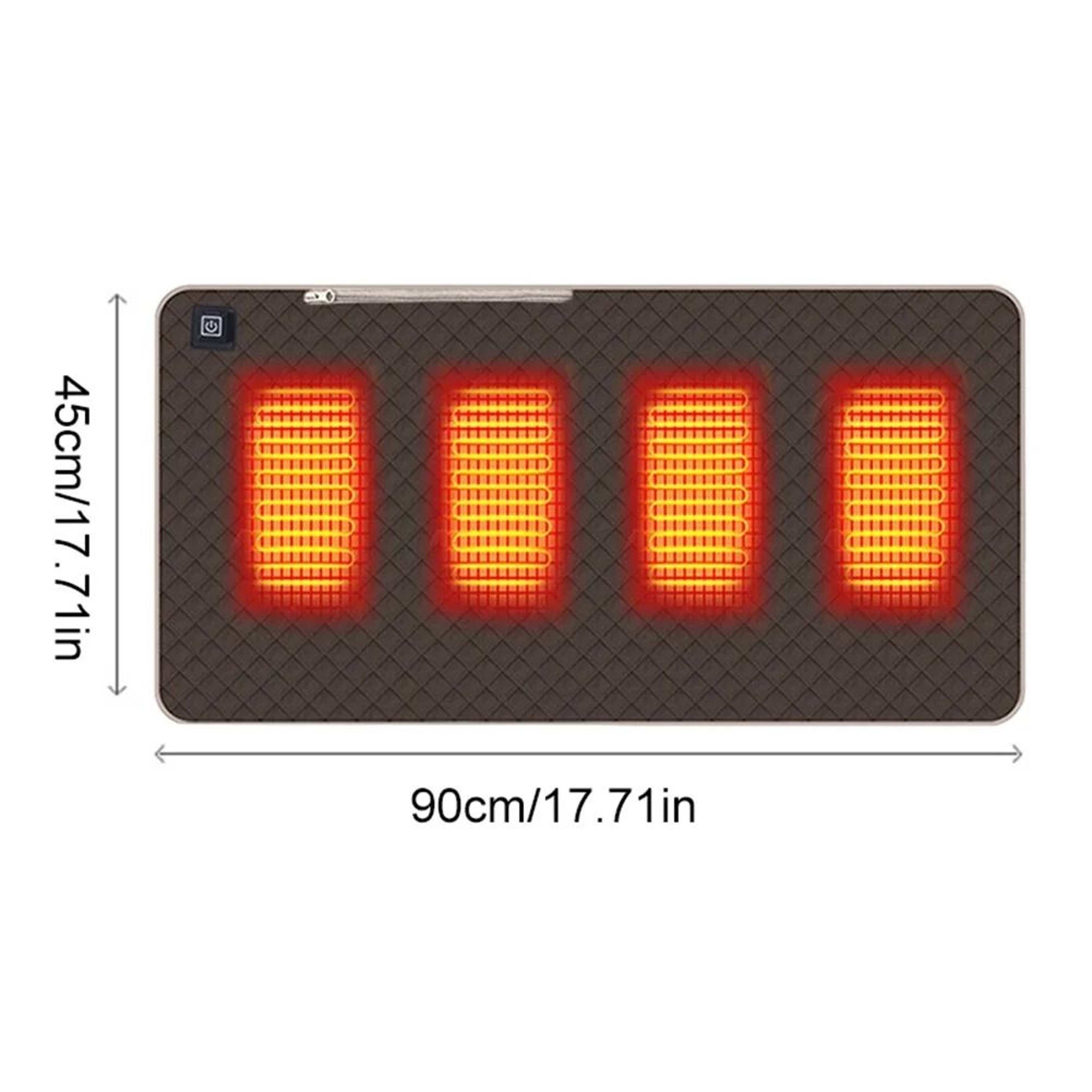 5V USB Graphene Heating Pad  3Level Thermal Cushion For Outdoor Camping  Home 8