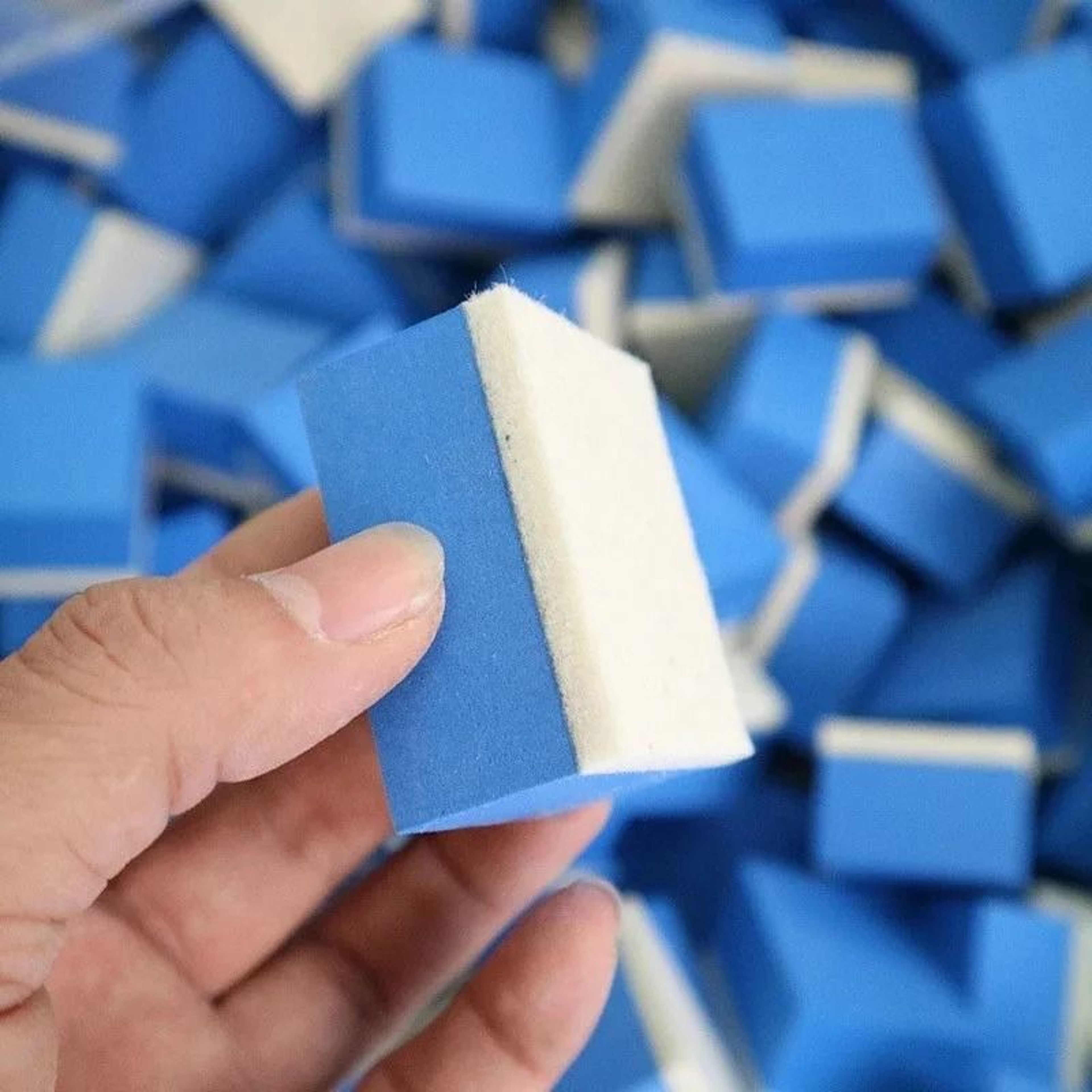 Car Glass Oil Film Cleaning Sponge  HighEfficiency Wool Felt Polishing  Removal Tool 1