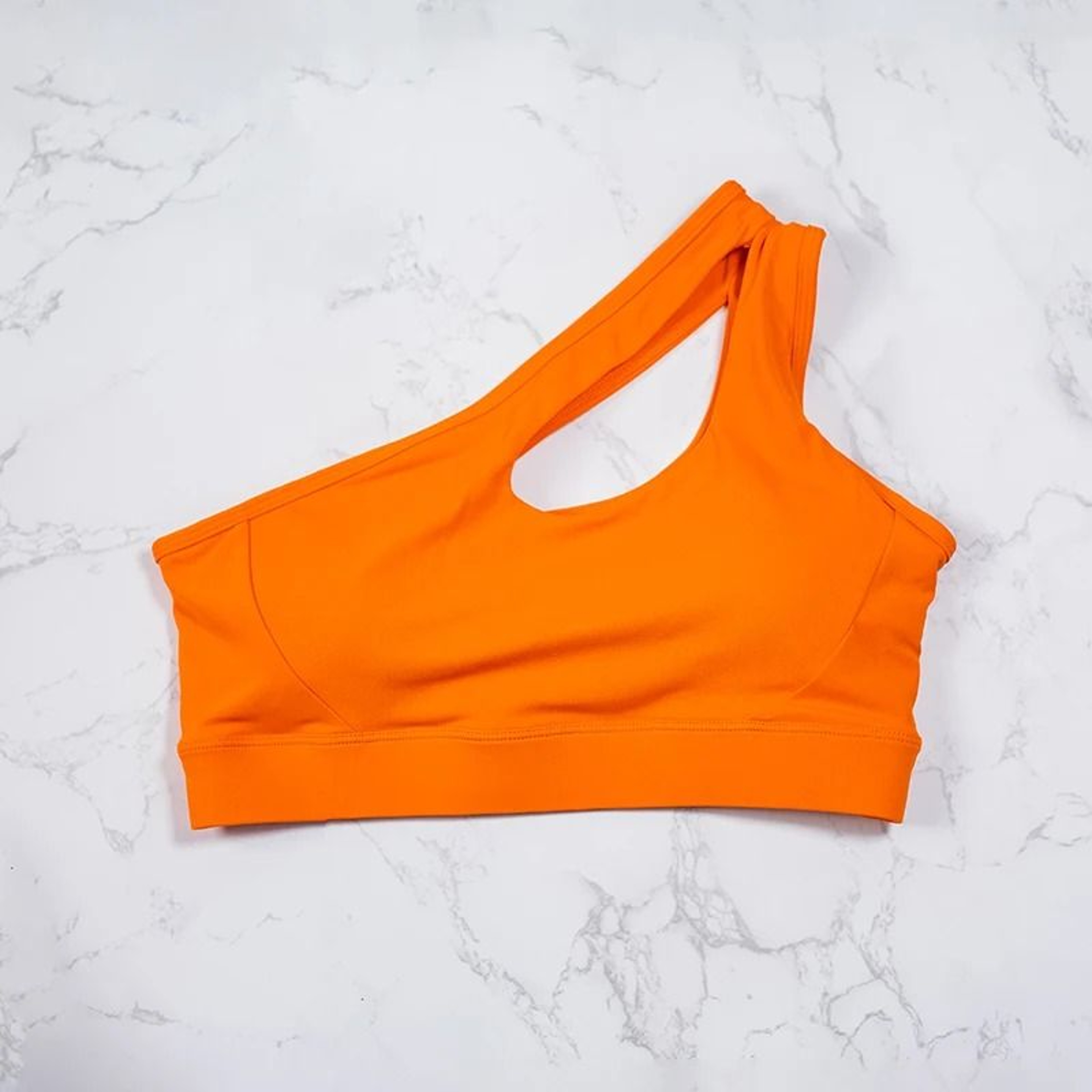 OneShoulder Sculpting Sports Bra  Yoga Vest 5
