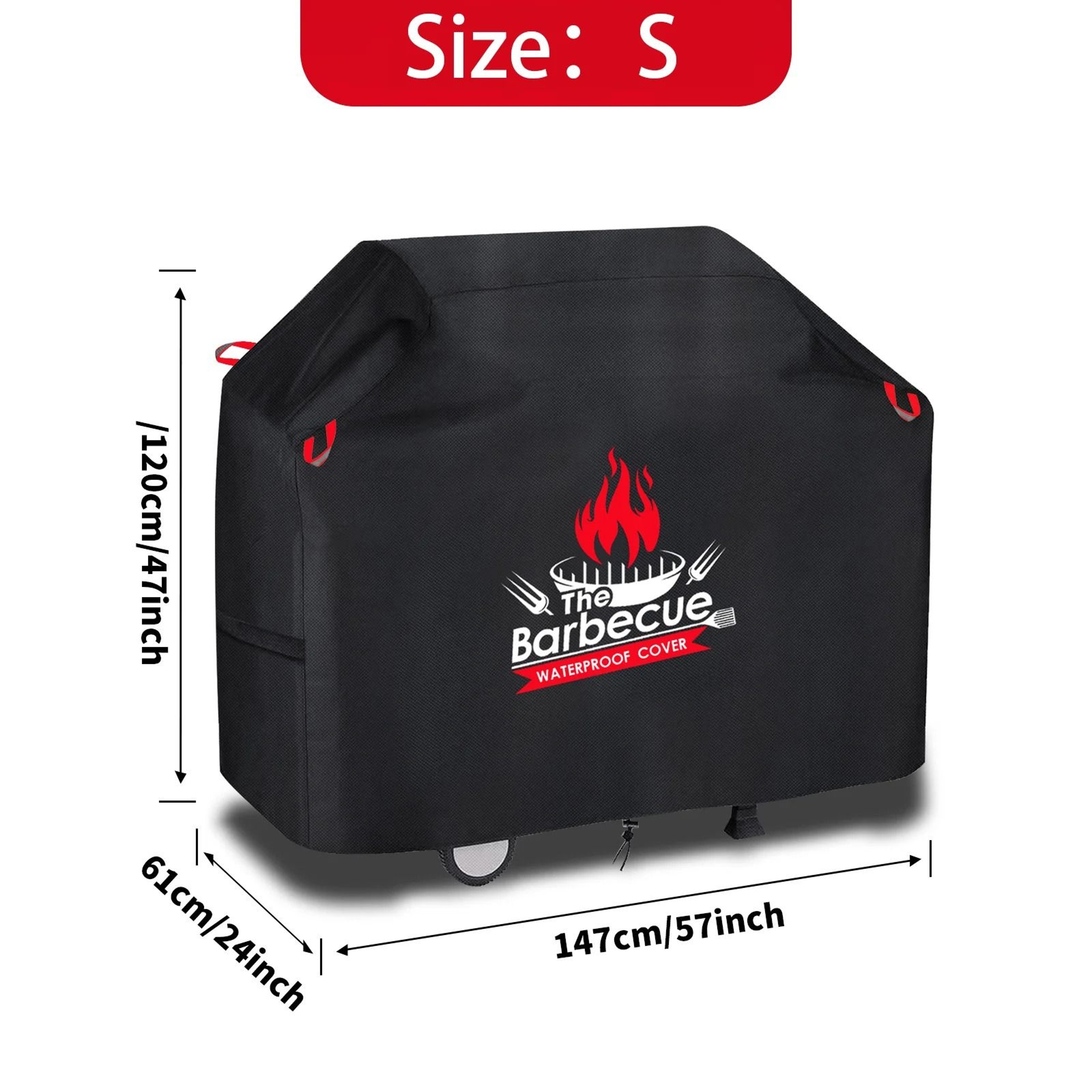 Premium BBQ Grill Cover  HeavyDuty 420D Oxford Fabric Protection 5