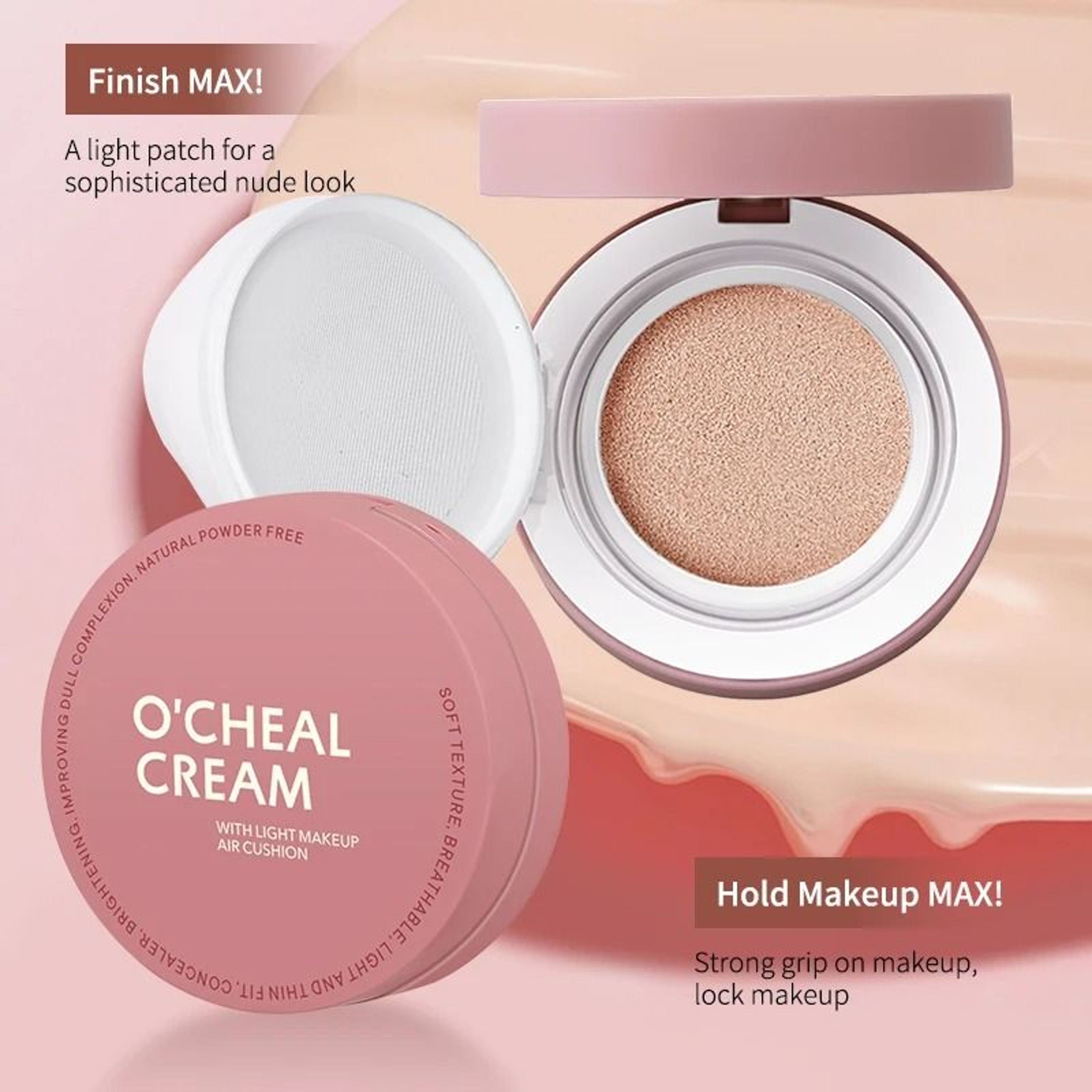 CC Cream Cushion Foundation  LongLasting Moisturizing Concealer 2