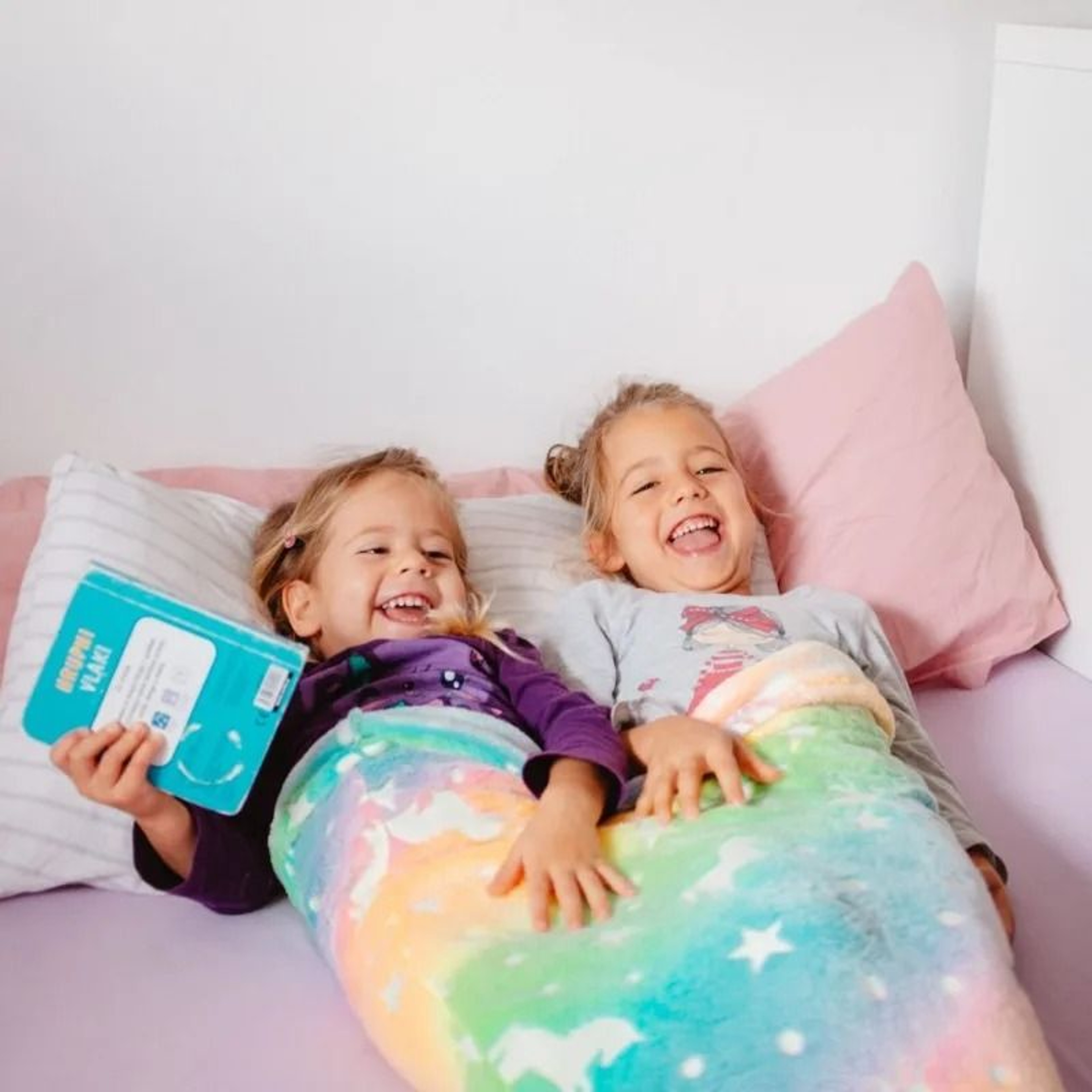 GlowintheDark Mermaid Tail Snuggle Blanket 1