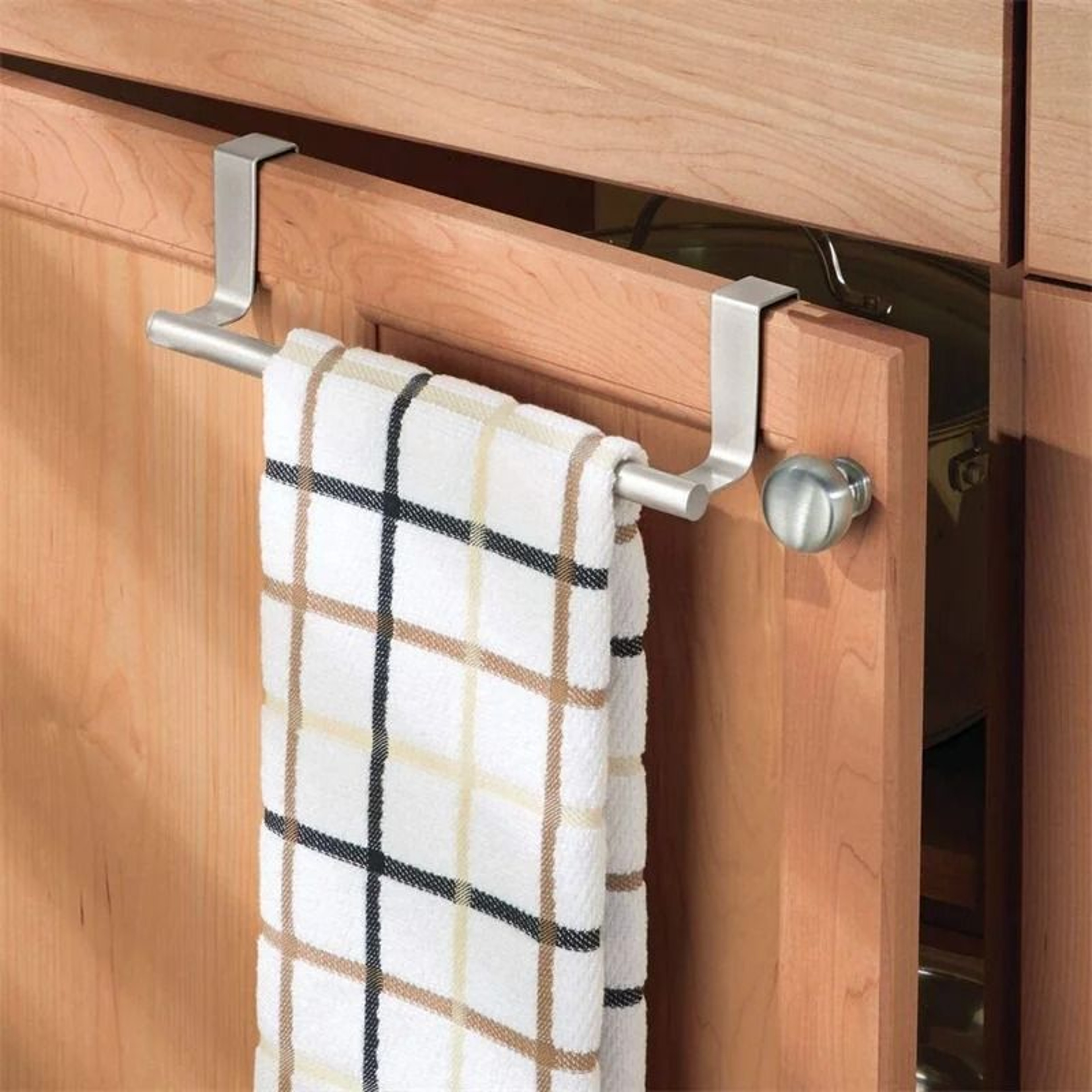 OverDoor Stainless Steel Towel Bar 2