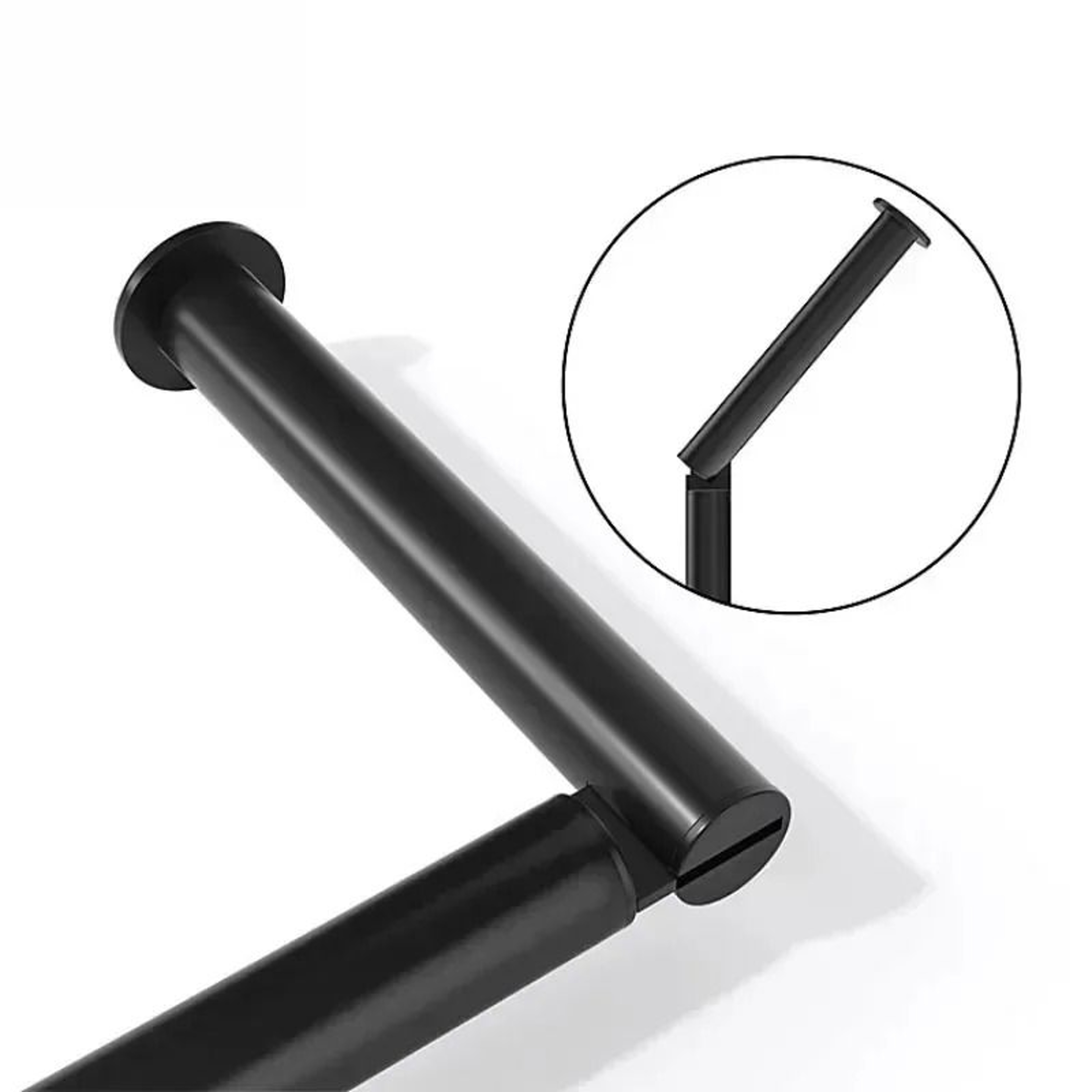 Stainless Steel FloorMounted Paper Towel Holder 3