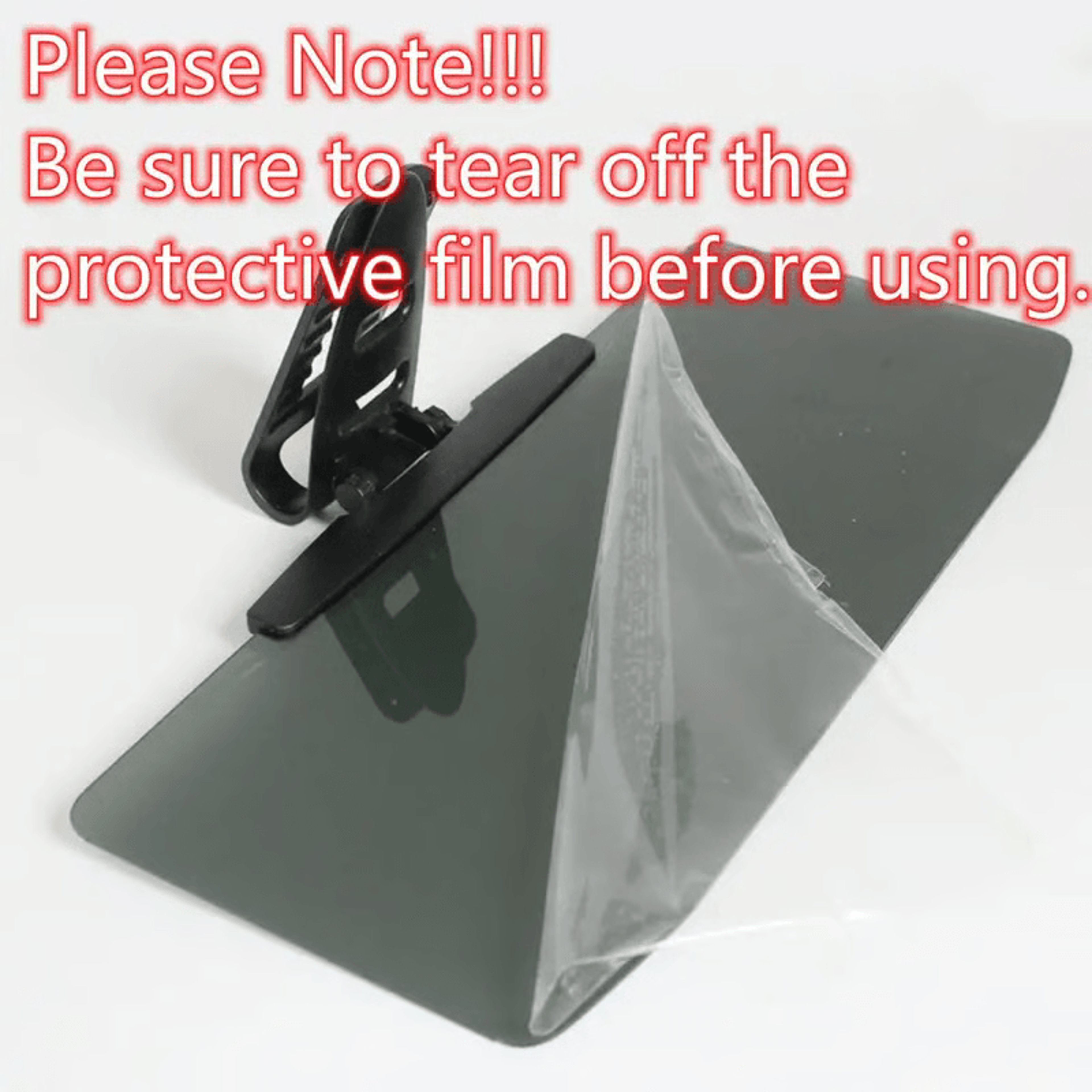 Car AntiGlare Sun Visor  Reduces UV  Headlight Glare For Safer More Comfortable Driving 2