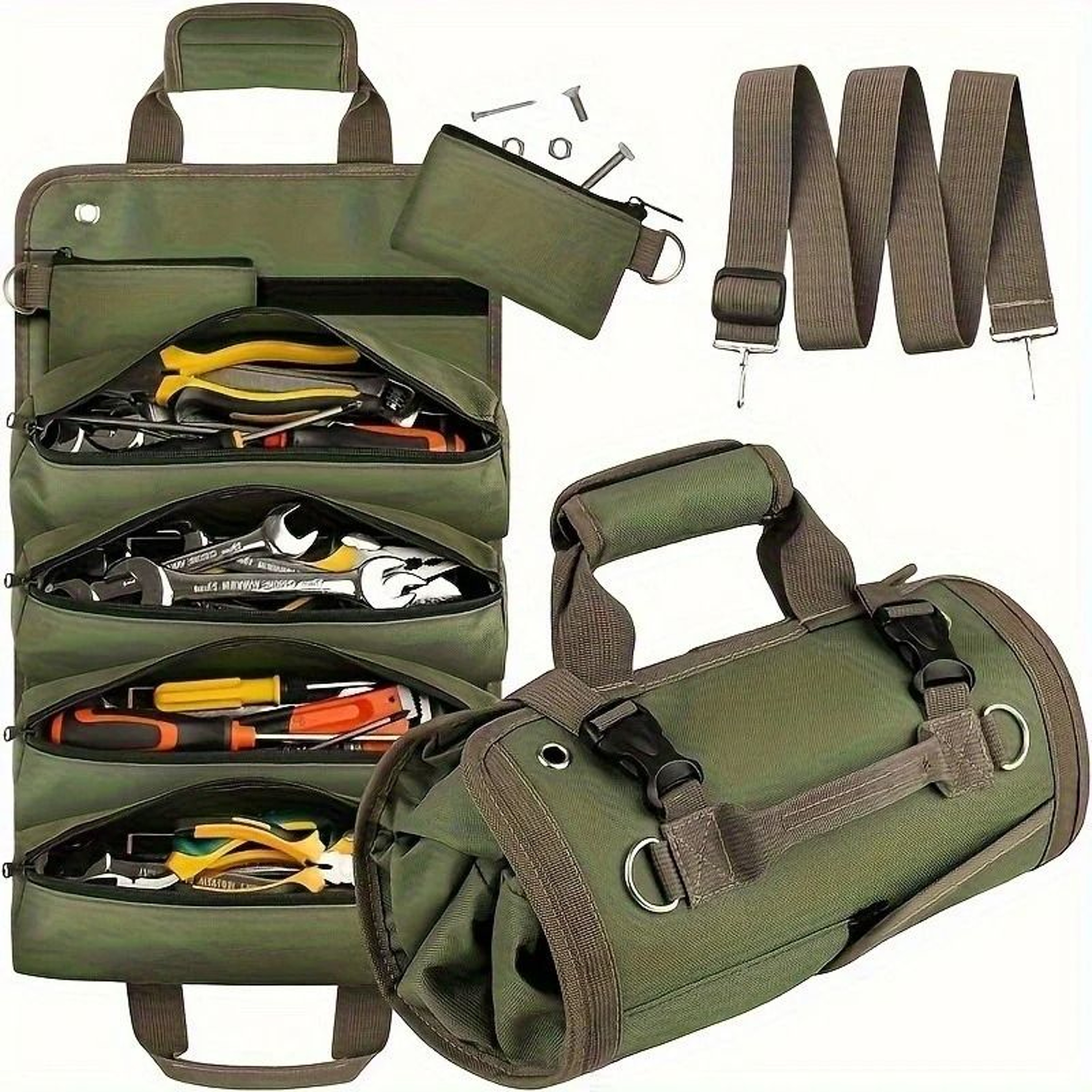 MultiPurpose RollUp Tool Organizer 1