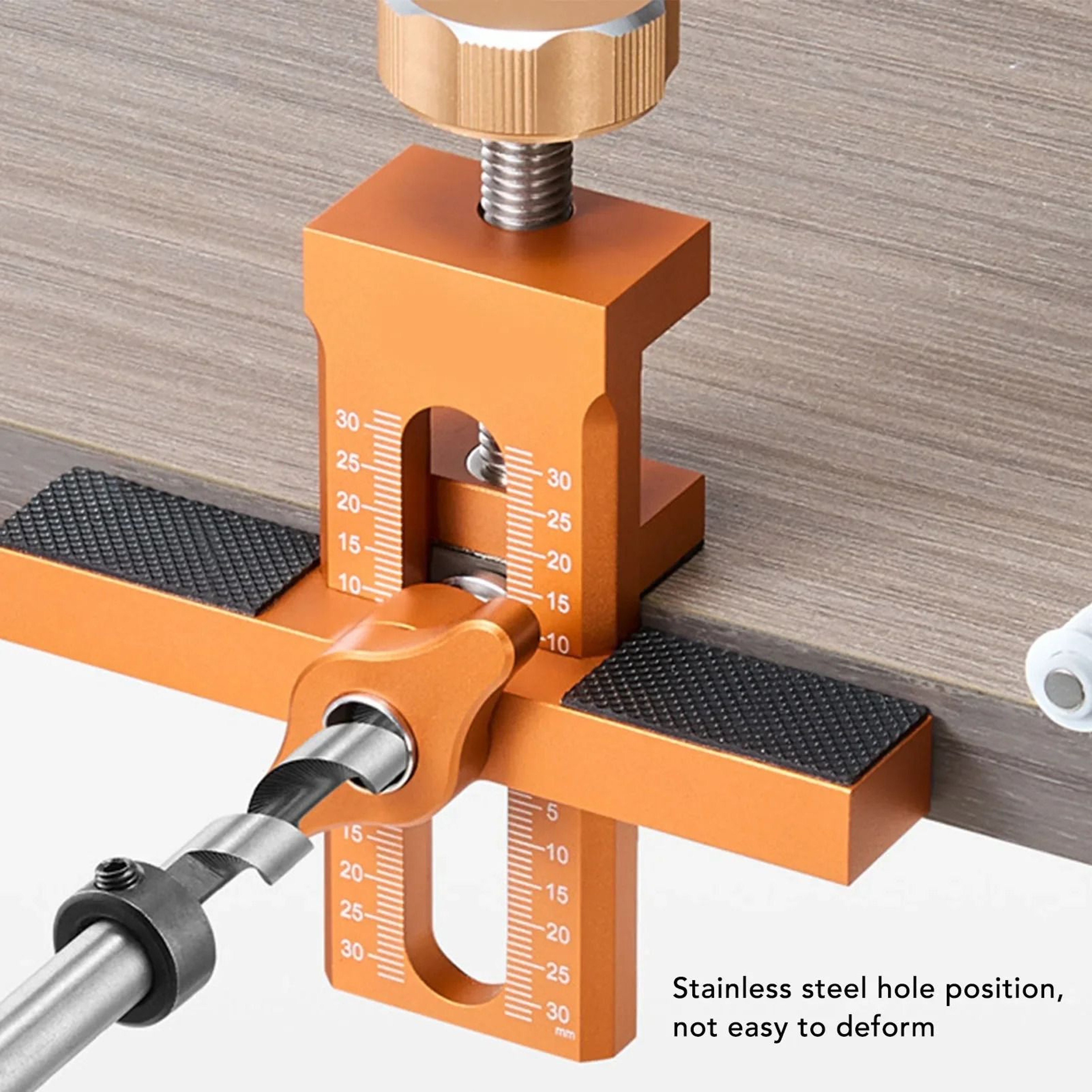 Cabinet Door Mounting Jig  Professional Aluminum Alloy Installation Positioner 0