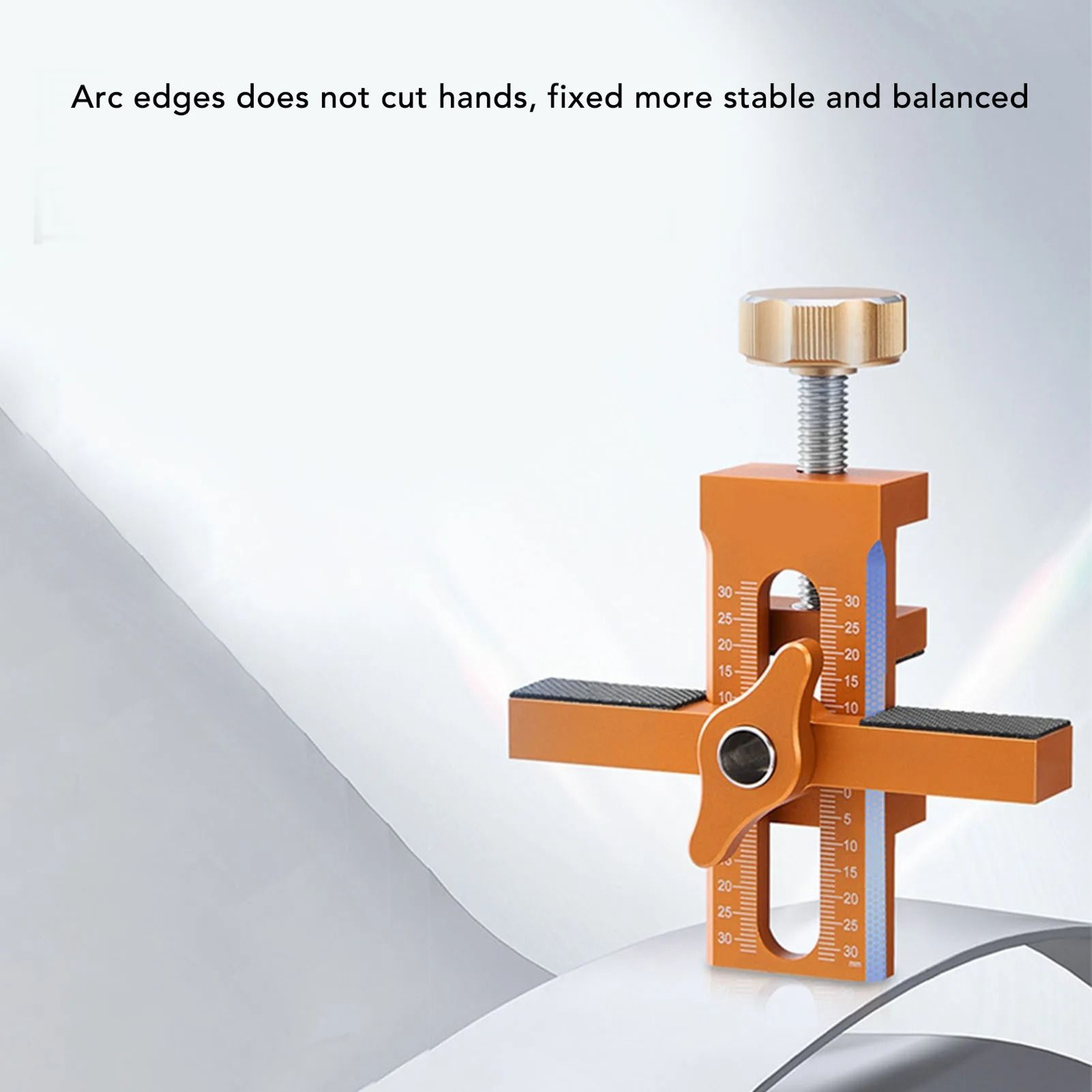 Cabinet Door Mounting Jig  Professional Aluminum Alloy Installation Positioner 4